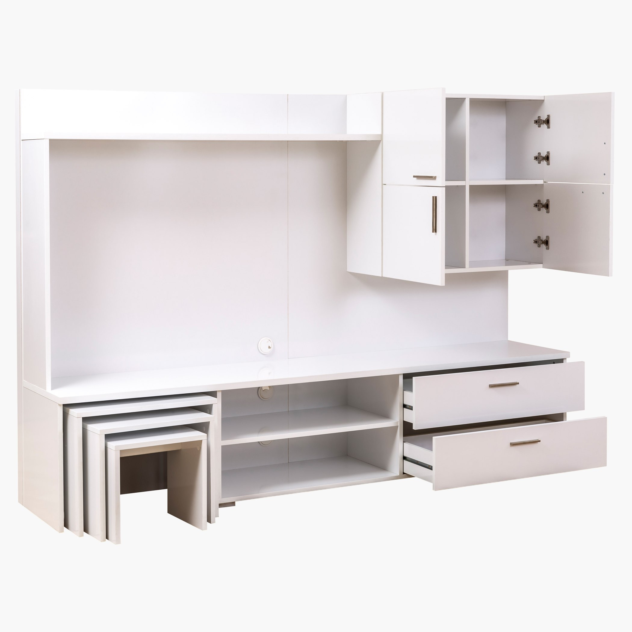 Picasso Wall Unit with 3-Nesting Tables-hbxlivingroom-mediaunitsandstorage-wallunits-image-2
