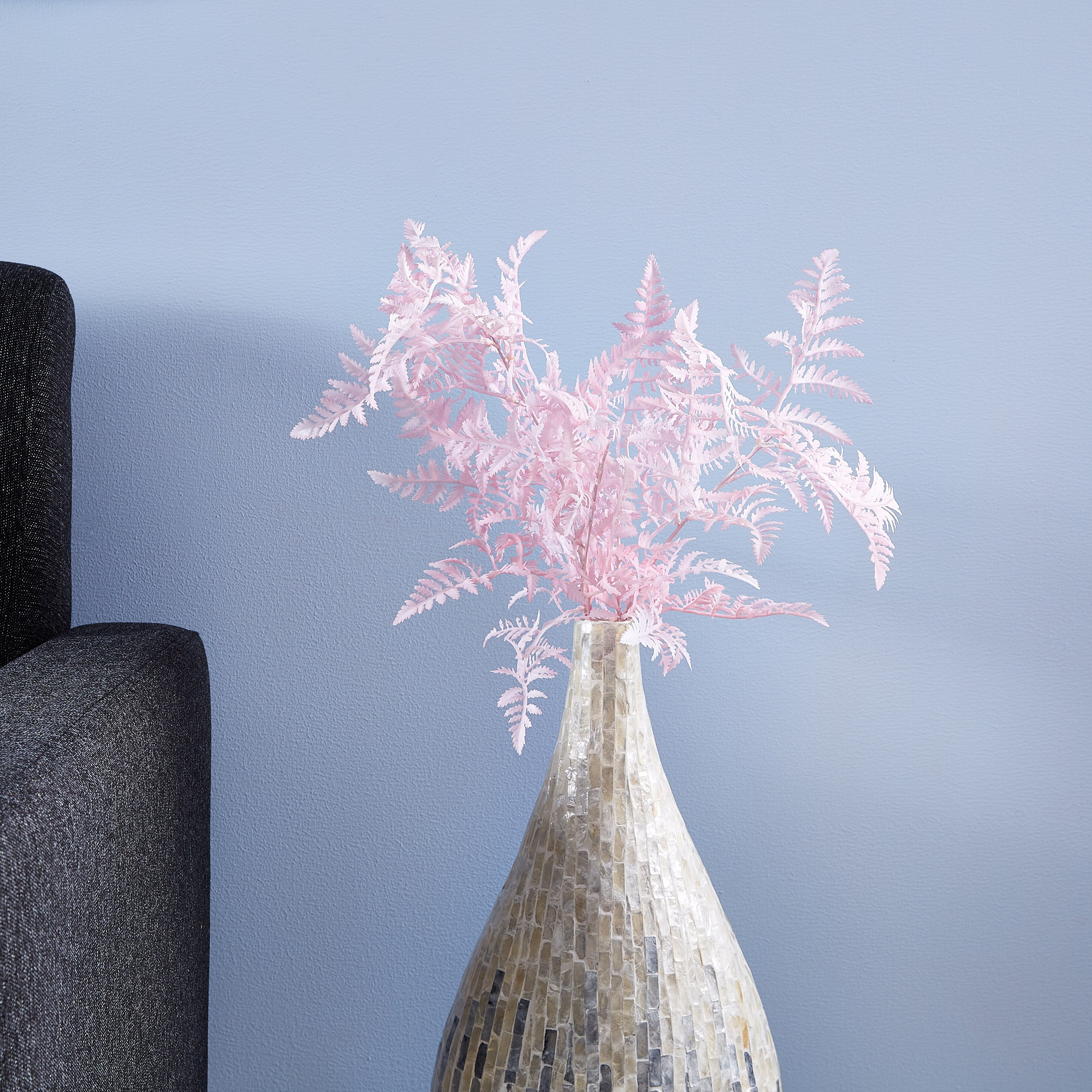 Flamingo Fern Artificial Flower - 90 cm-hbxdecorandfurnishings-homeaccessories-artificialflowersandplants-image-1