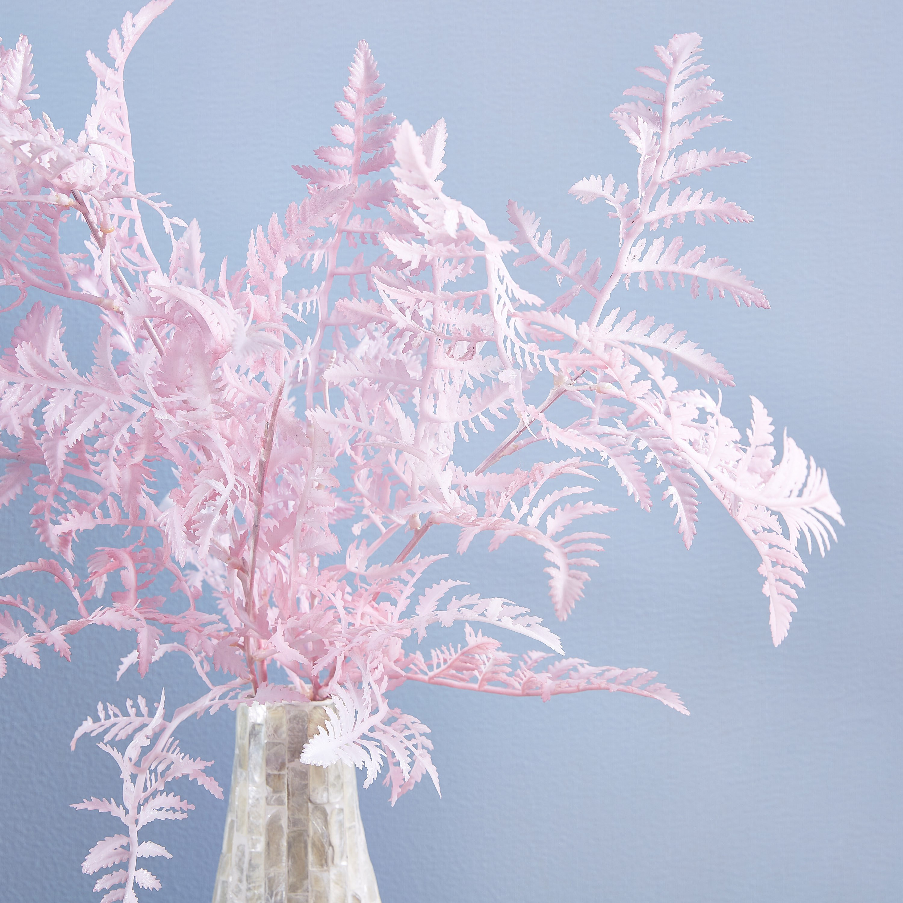 Flamingo Fern Artificial Flower - 90 cm-hbxdecorandfurnishings-homeaccessories-artificialflowersandplants-image-2