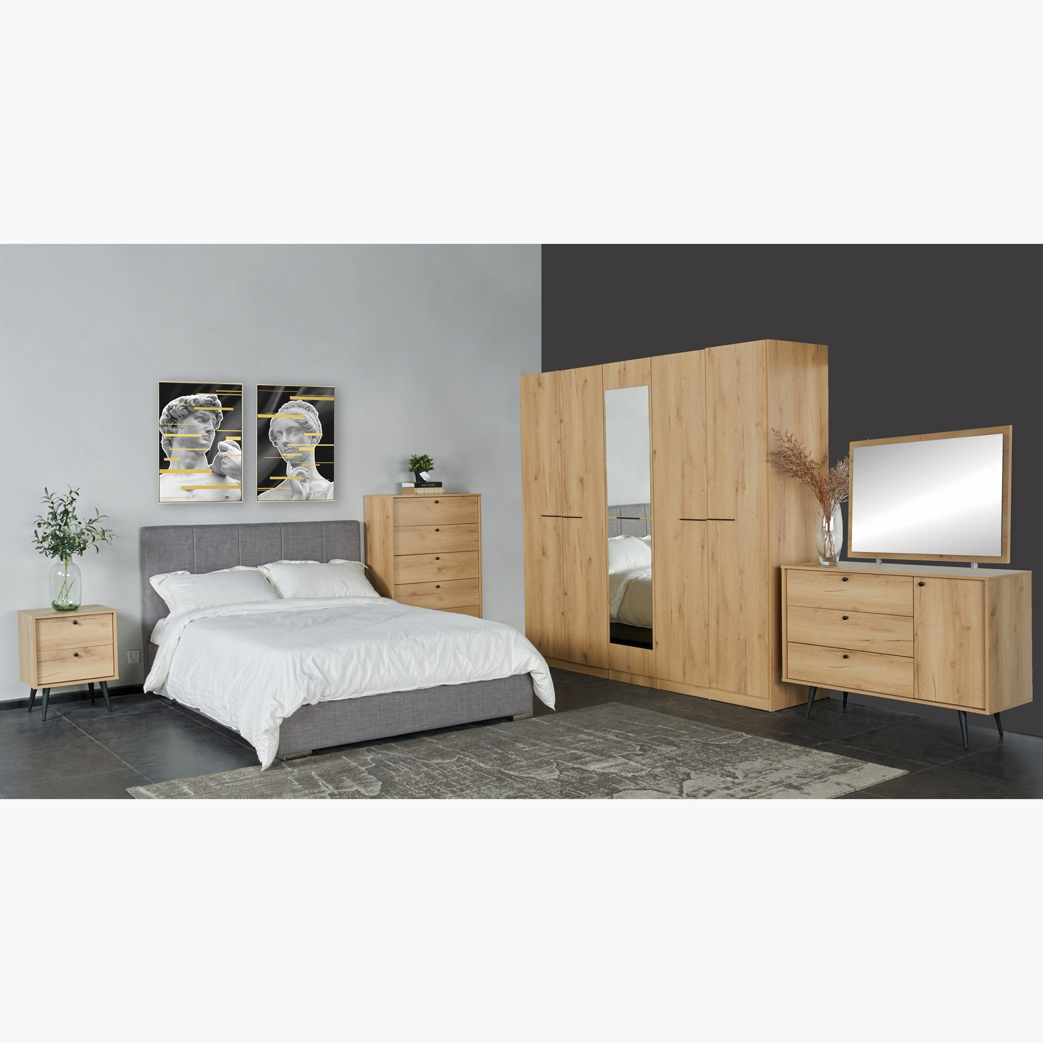 خزانة ملابس بـ5 أبواب مع مرآة من ستوكهولم-hbxfurniture-wardrobes-image-8