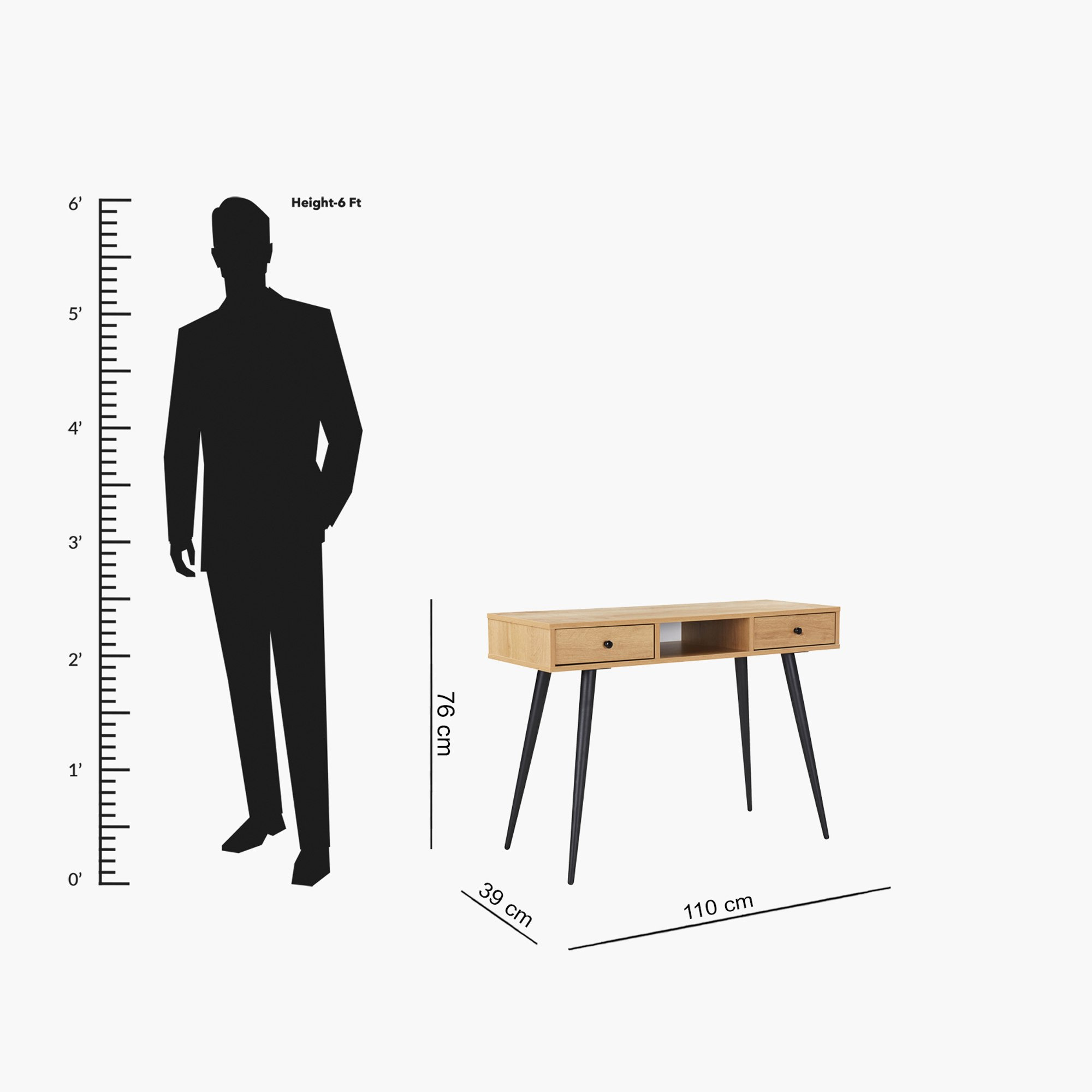 Stockholm 2-Drawer Sofa Table-hbxfurniture-tablesandstands-consoletables-image-7