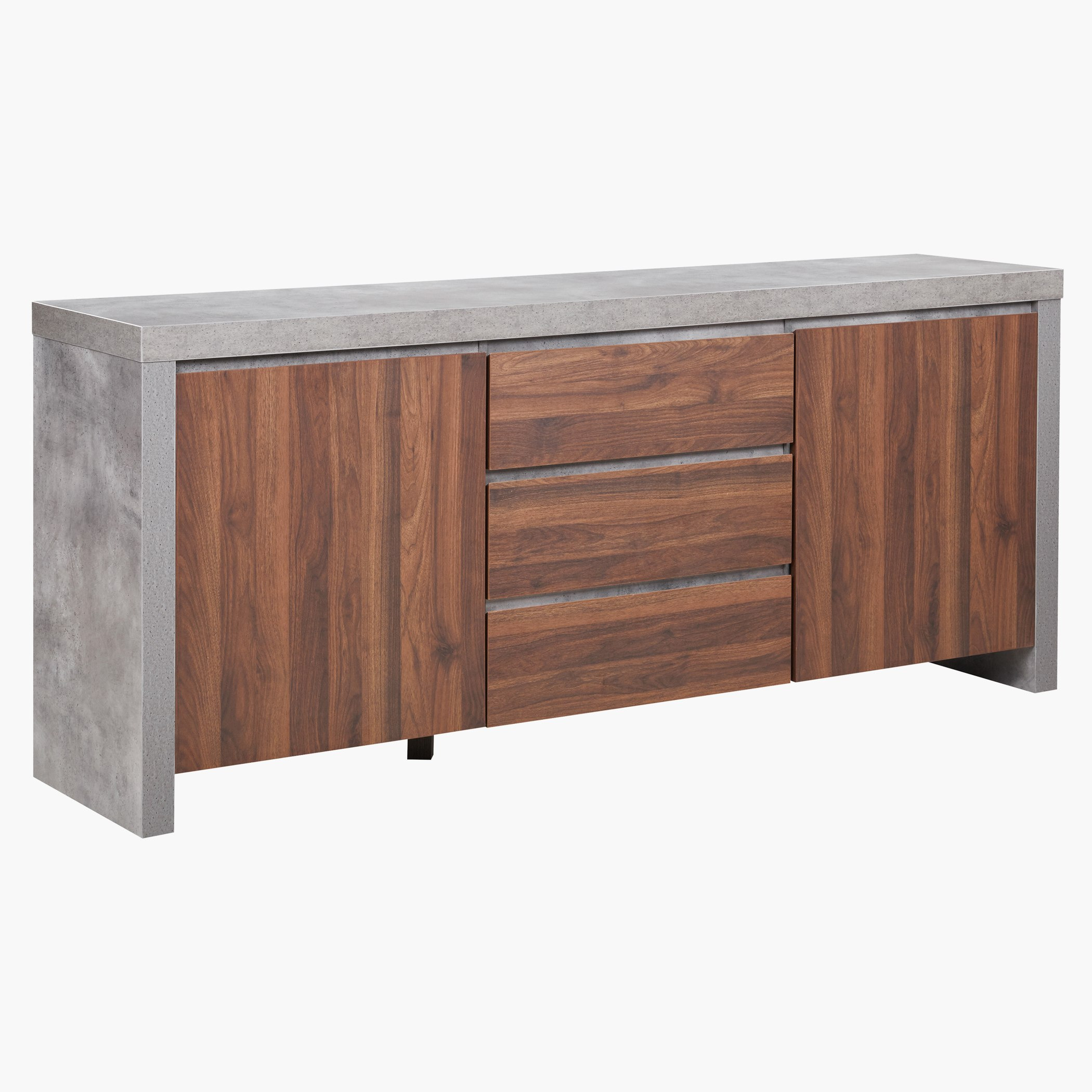 وحدة تخزين جانبية ببابين مع درجين من منهاتن-hbxfurniture-diningroom-buffetsandsideboards-image-1