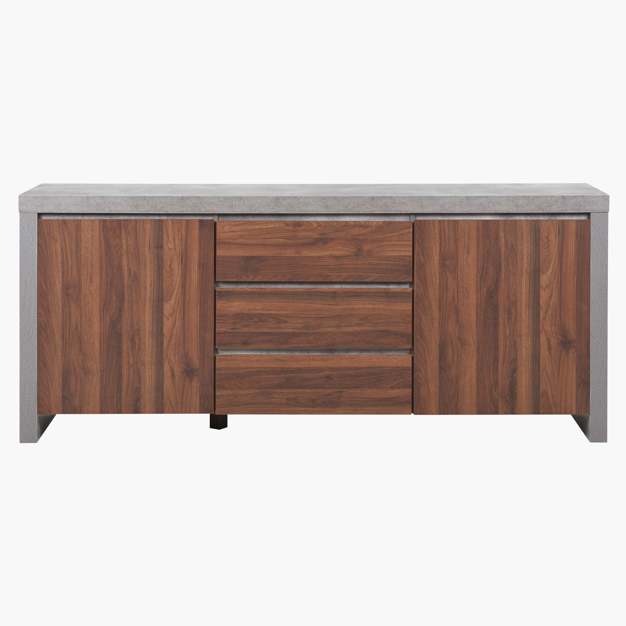 وحدة تخزين جانبية ببابين مع درجين من منهاتن-hbxfurniture-diningroom-buffetsandsideboards-image-2