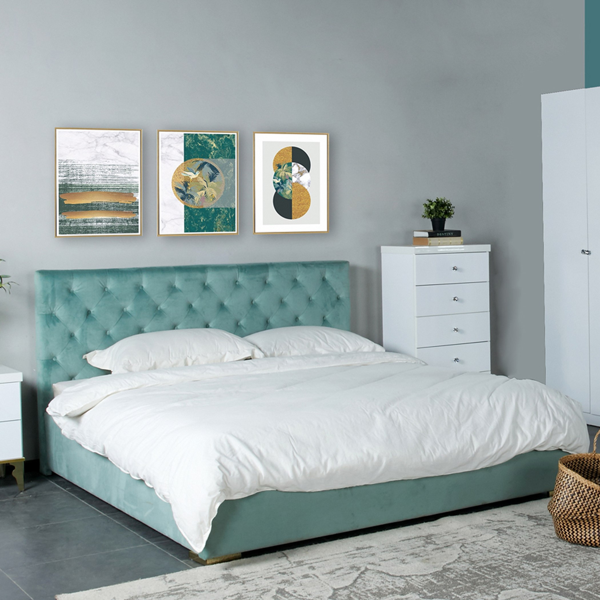 سرير كينج - أورو من موڤو - 180x200 سم-hbxfurniture-bedsandbedsets-beds-king-image-1