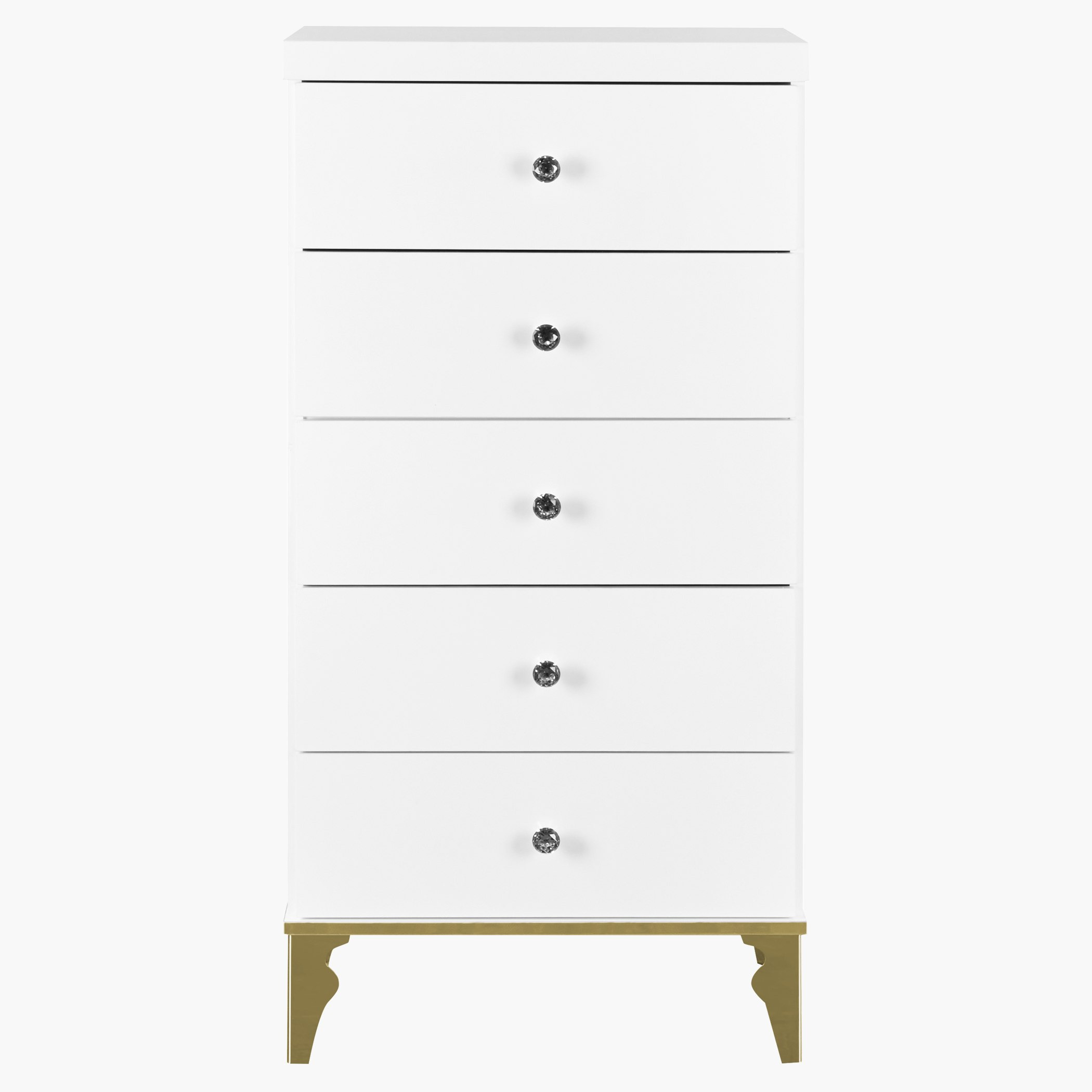 وحدة تخزين بـ5 أدراج من أورو-hbxfurniture-dressersandchests-chestofdrawers-image-2