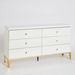 Oro Large 6-Drawer Master Dresser without Mirror-Dressers and Mirrors-thumbnail-8