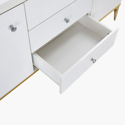 Oro 2-Door Sideboard with 3-Drawers