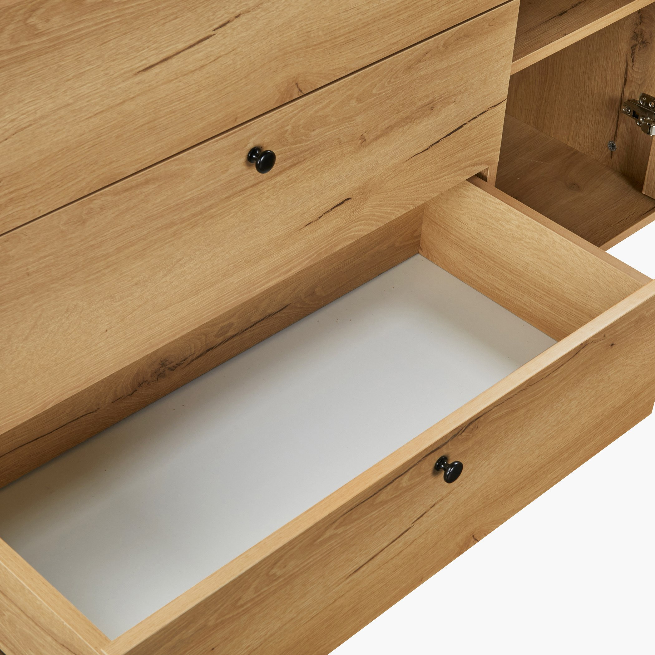 Stockholm 3-Drawer 1-Door Dresser without Mirror-hbxfurniture-bedroom-dressersandmirrors-image-5