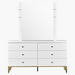 Oro Mirror without 6-Drawer Master Dresser-Dressers and Mirrors-thumbnailMobile-3