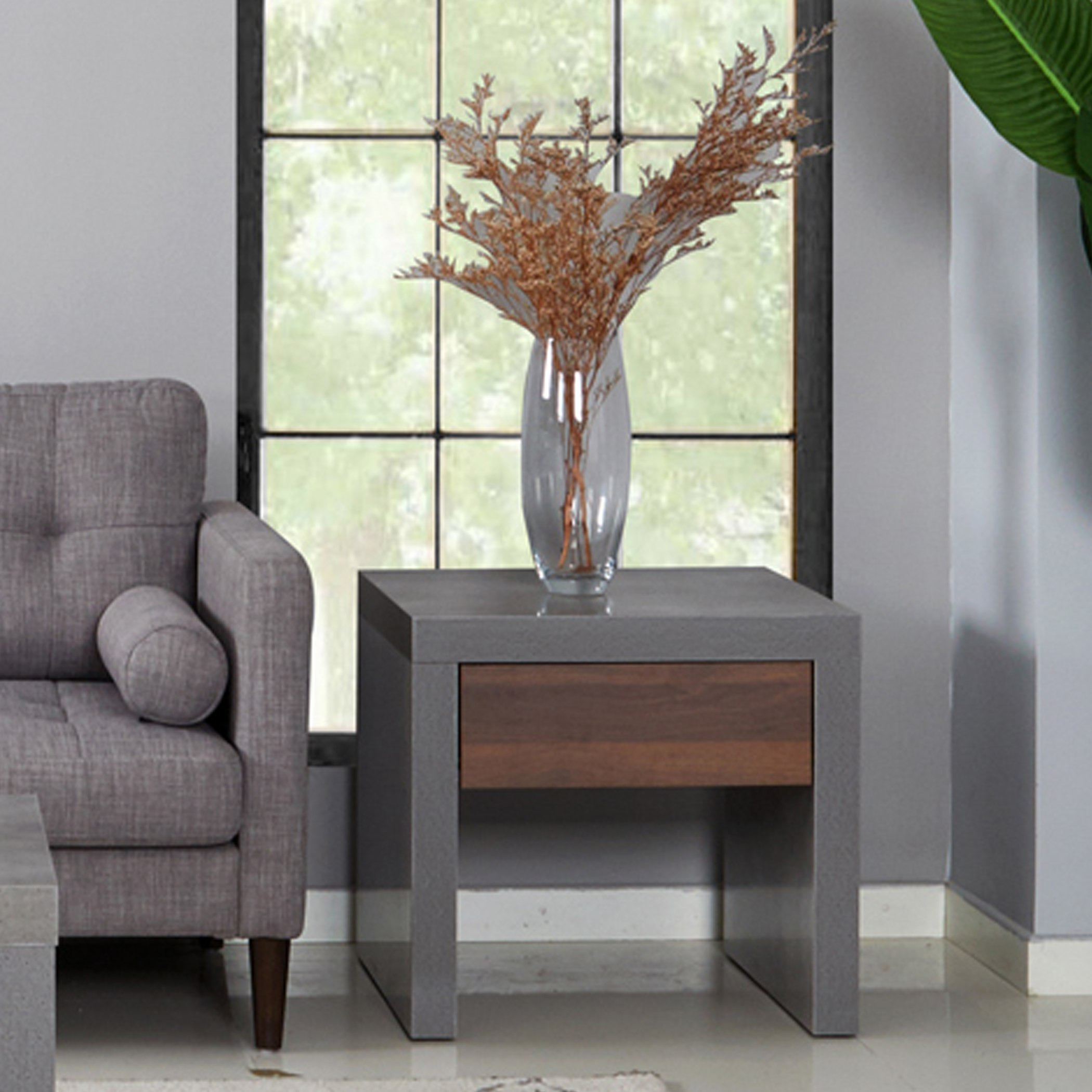 Manhattan 1-Drawer End Table-hbxfurniture-livingroom-endtables-image-1