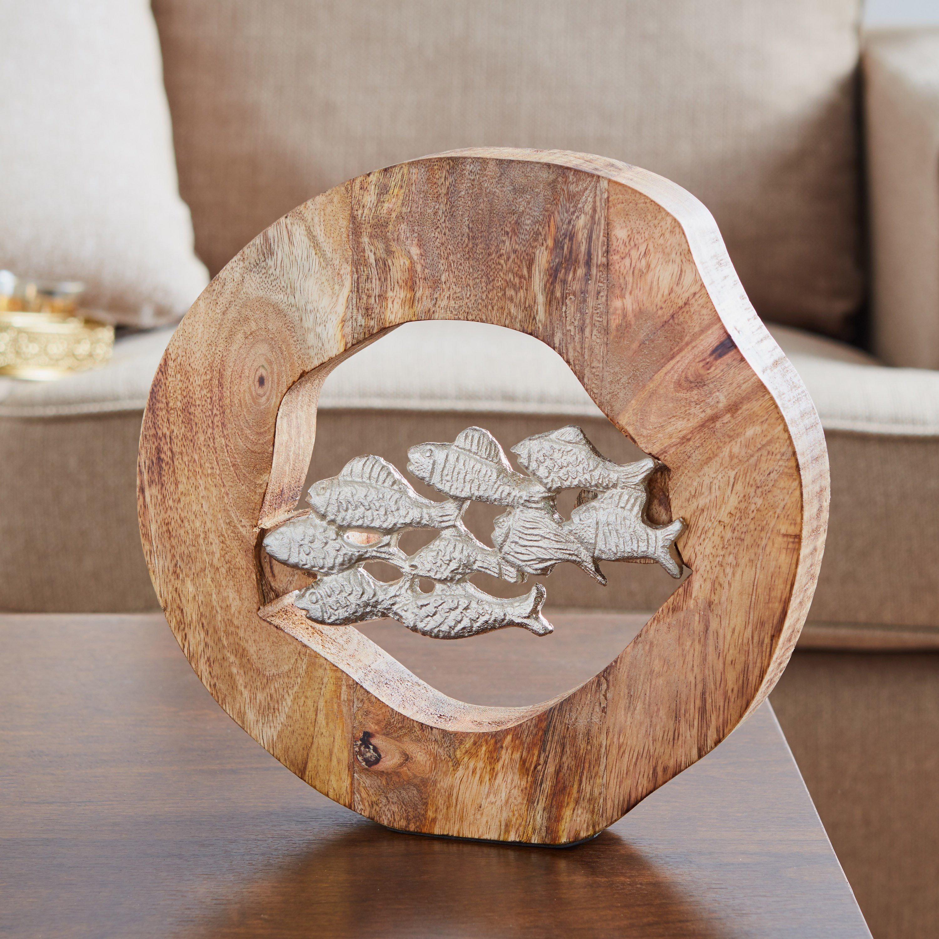 قطعة ديكور سمك في إطار خشبي من بروكلين-hbxhomeware-homedecor-figurinesandornaments-image-1