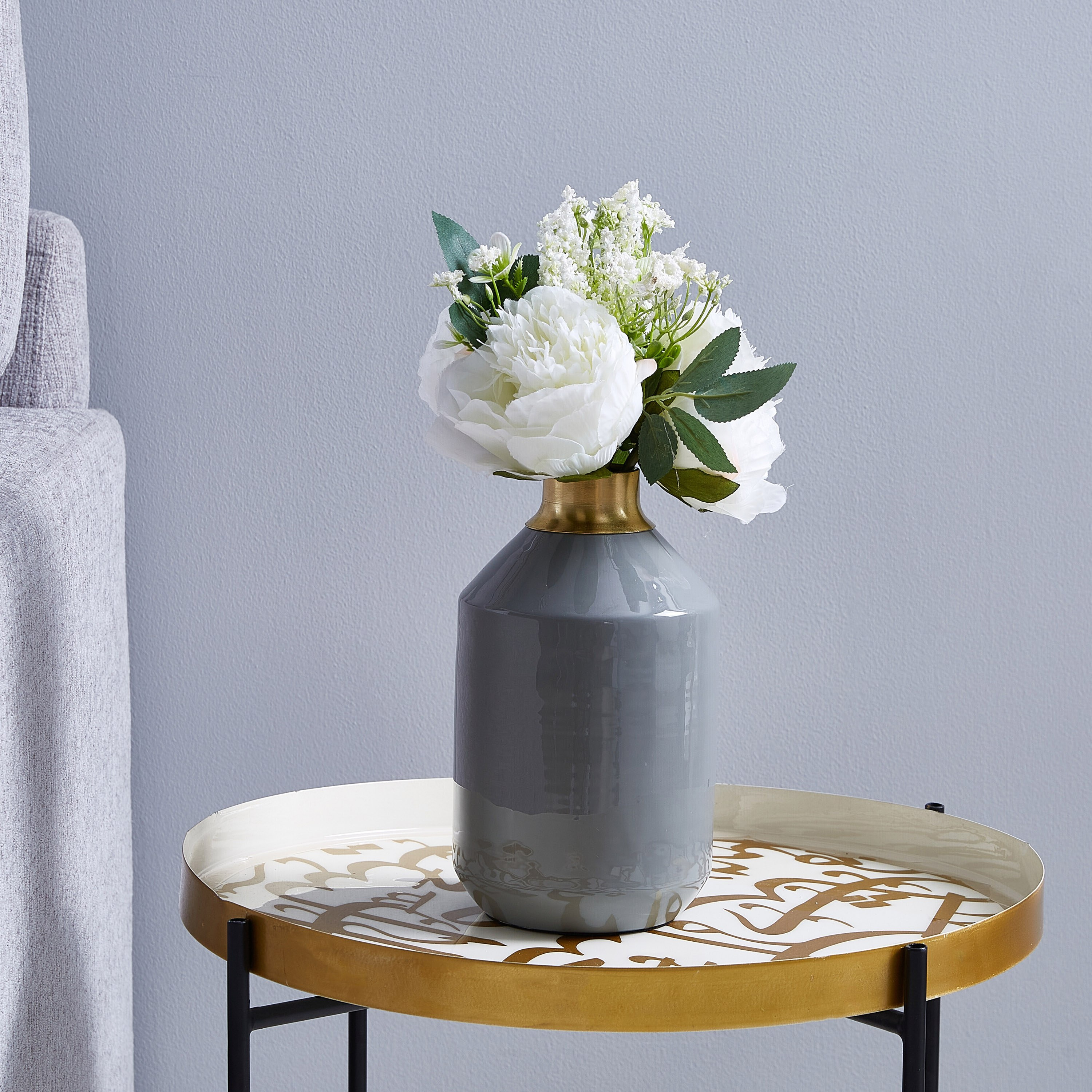 مزهرية معدنية من بريستين-hbxbedroom-decorandaccessories-vases-image-1