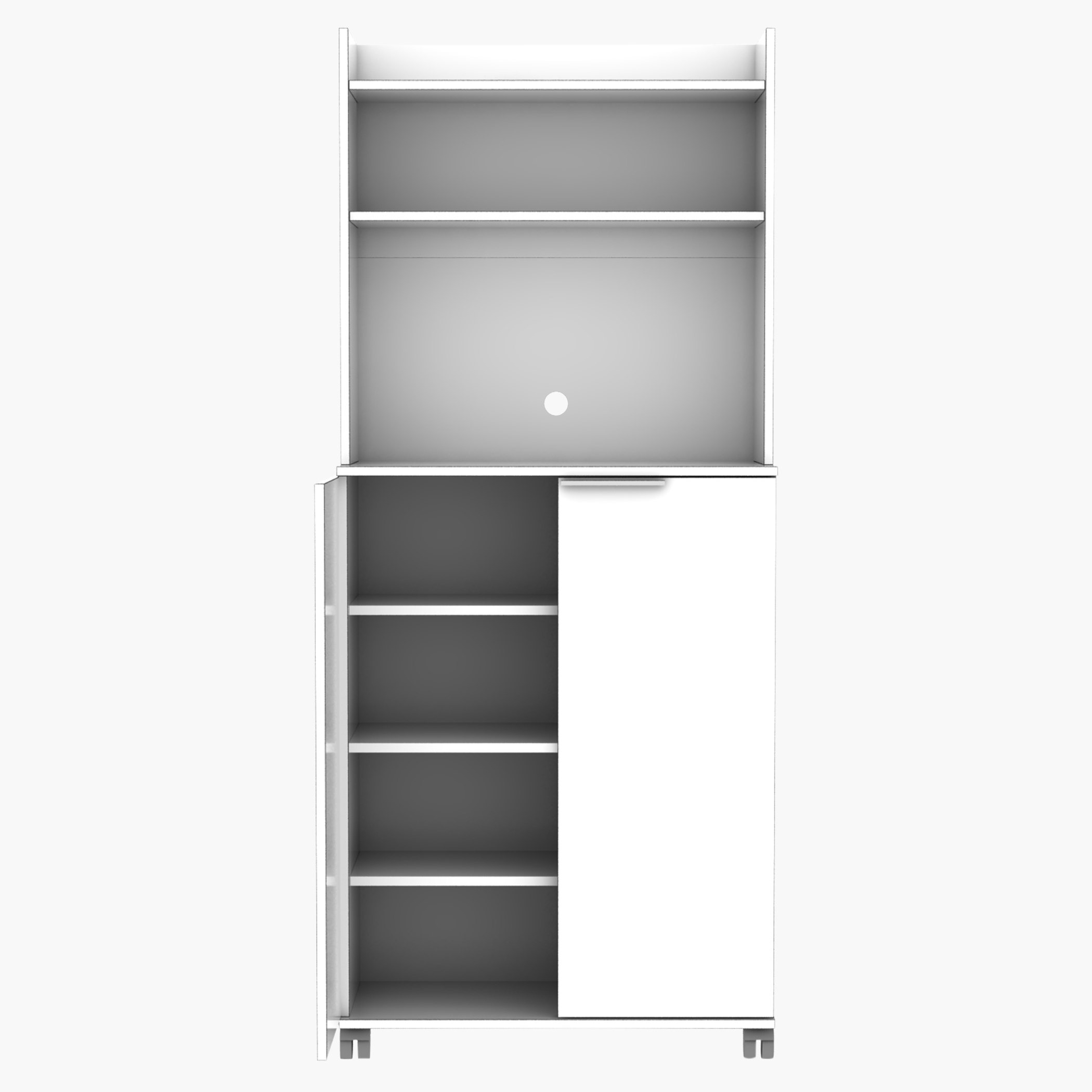 حامل ميكروويف متعدد الإستخدام من بودروم-hbxfurniture-diningroom-buffetsandsideboards-image-6
