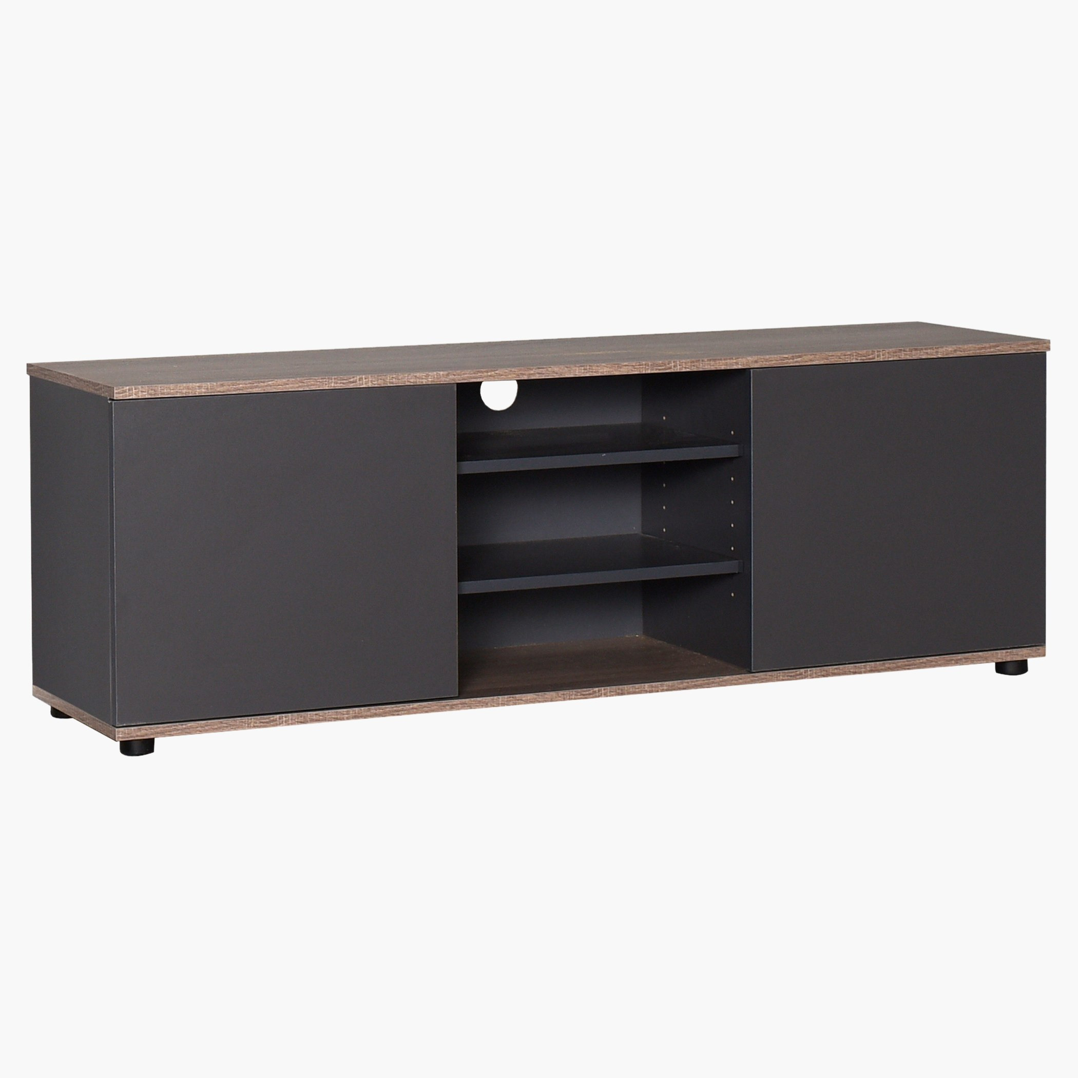 Bodrum 2-Door Low TV Unit for TVs up to 55 inches-hbxlivingroom-mediaunitsandstorage-tvunits-image-2