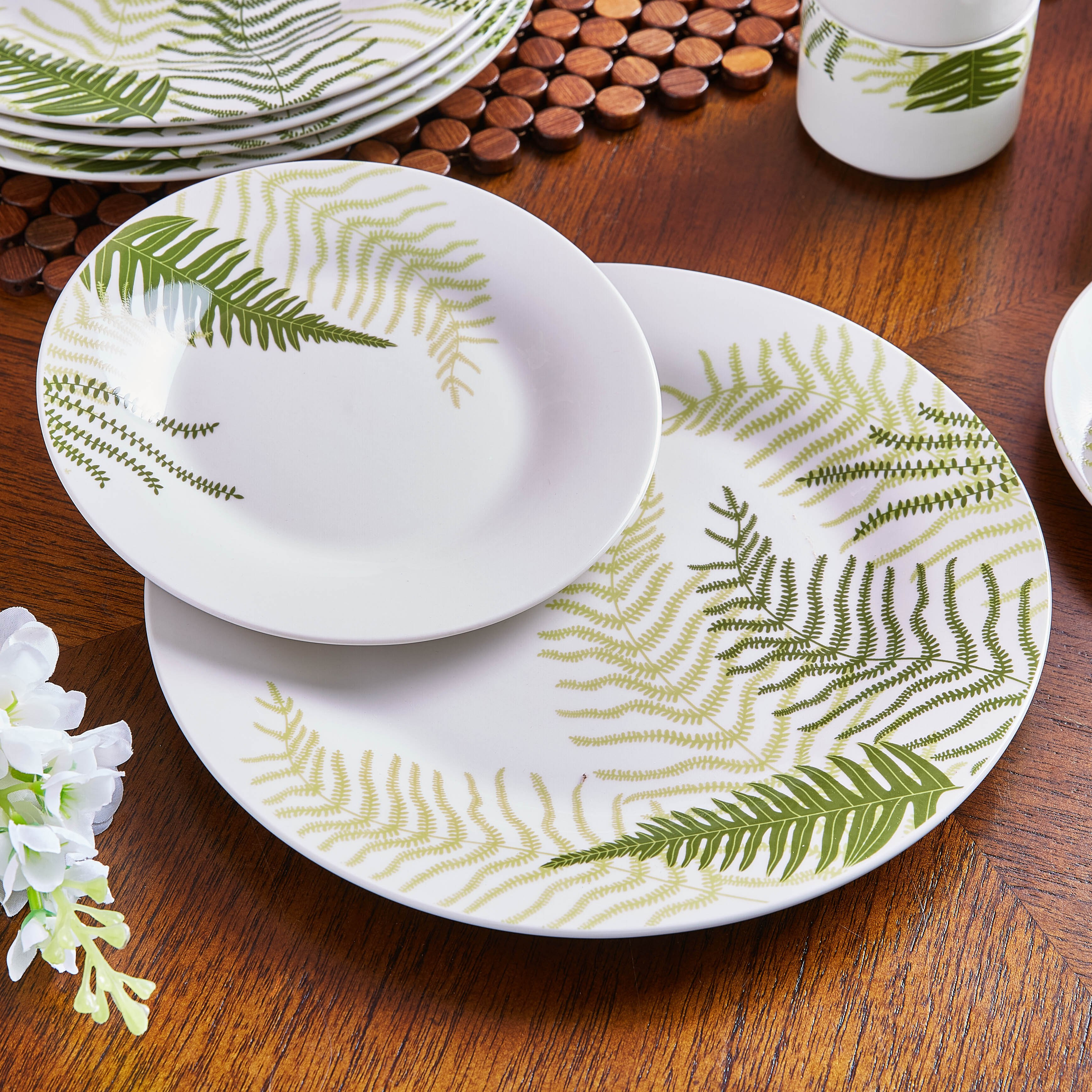 مستلزمات مائدة بطبعات من فيرن- طقم من 30 قطعة-hbxhomeware-hbxkitchen-image-5