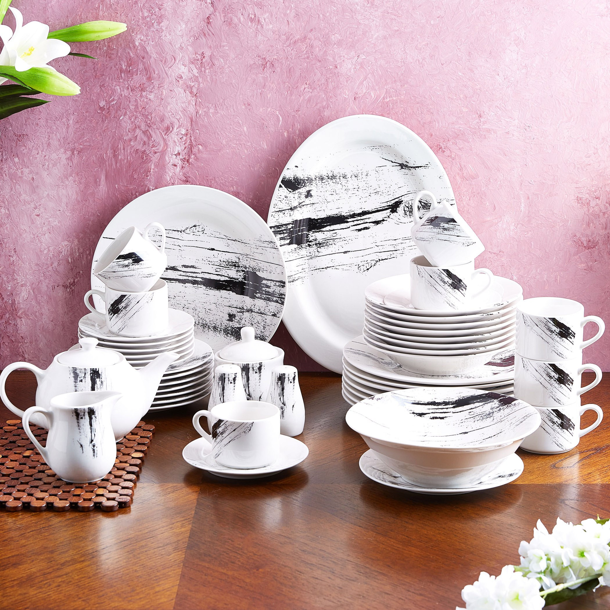 طقم مستلزمات مائدة من ستروكس - 49 قطعة-hbxhomeware-hbxkitchen-image-1