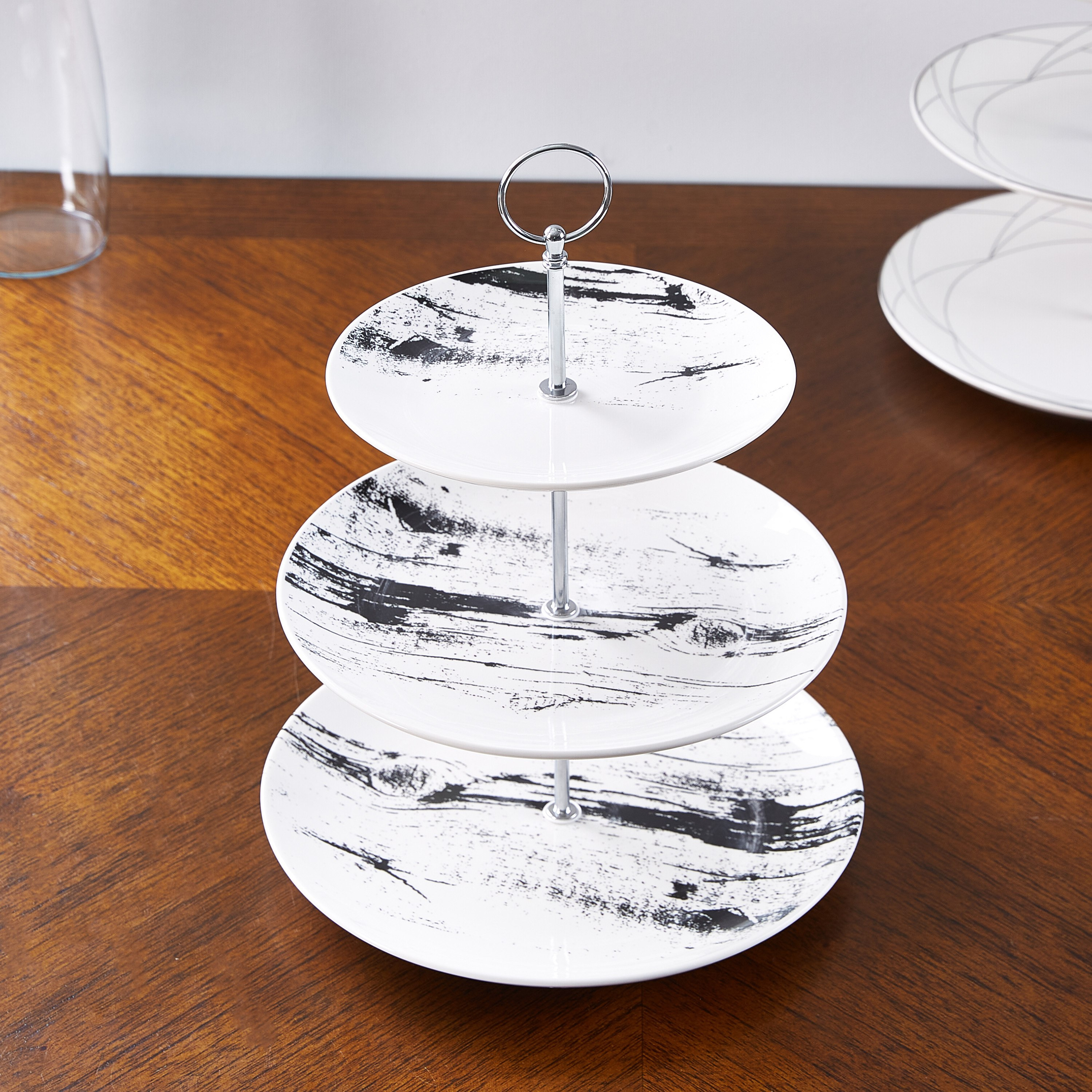 3-Tier Printed Cake Stand-hbxkitchen-bakeware-image-3