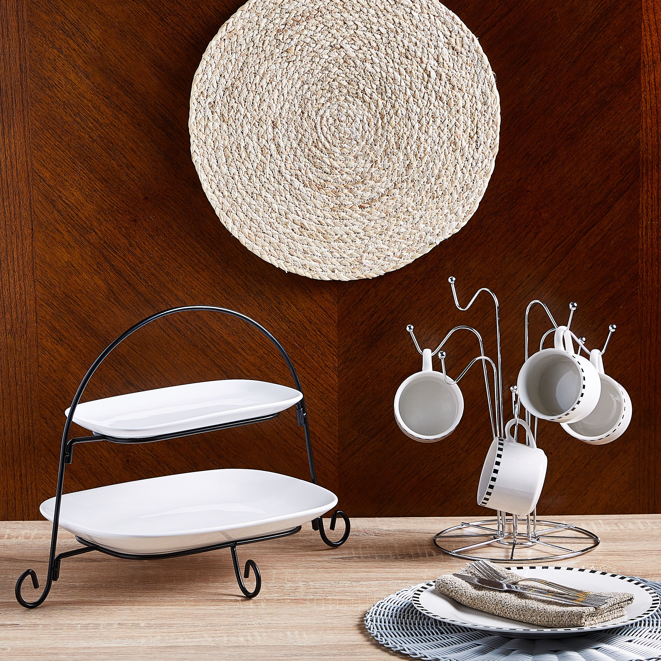 Nova 2-Tier Platter Set-hbxdecorandfurnishings-tabletop-serveware-image-4