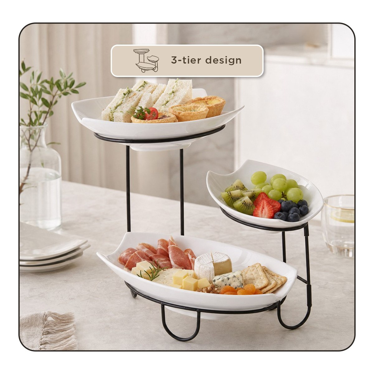 Nova 3-Tier Platter Set-hbxdecorandfurnishings-tabletop-serveware-image-7