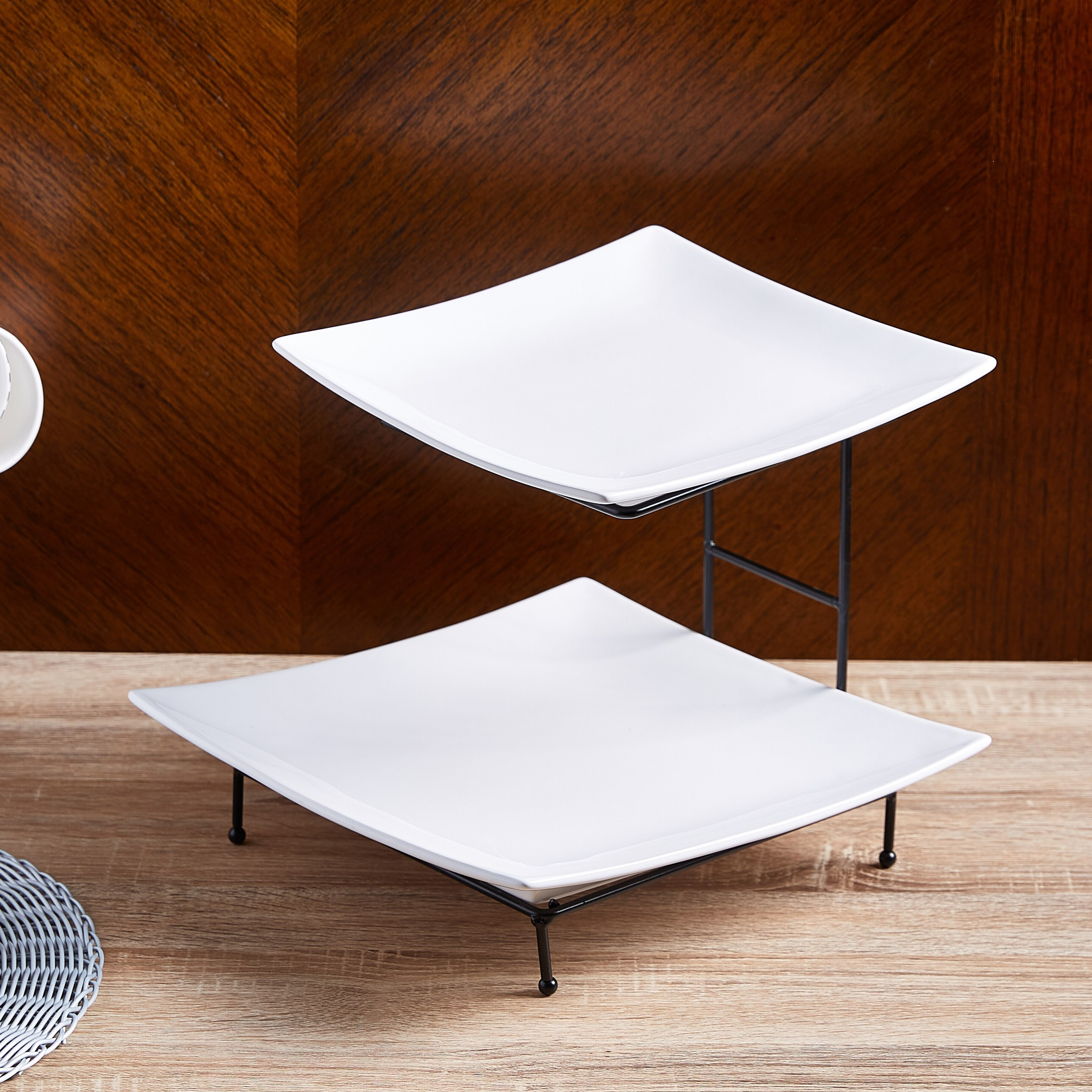 Nova 2-Tier 3-Piece Serving Set-hbxdecorandfurnishings-tabletop-serveware-image-1