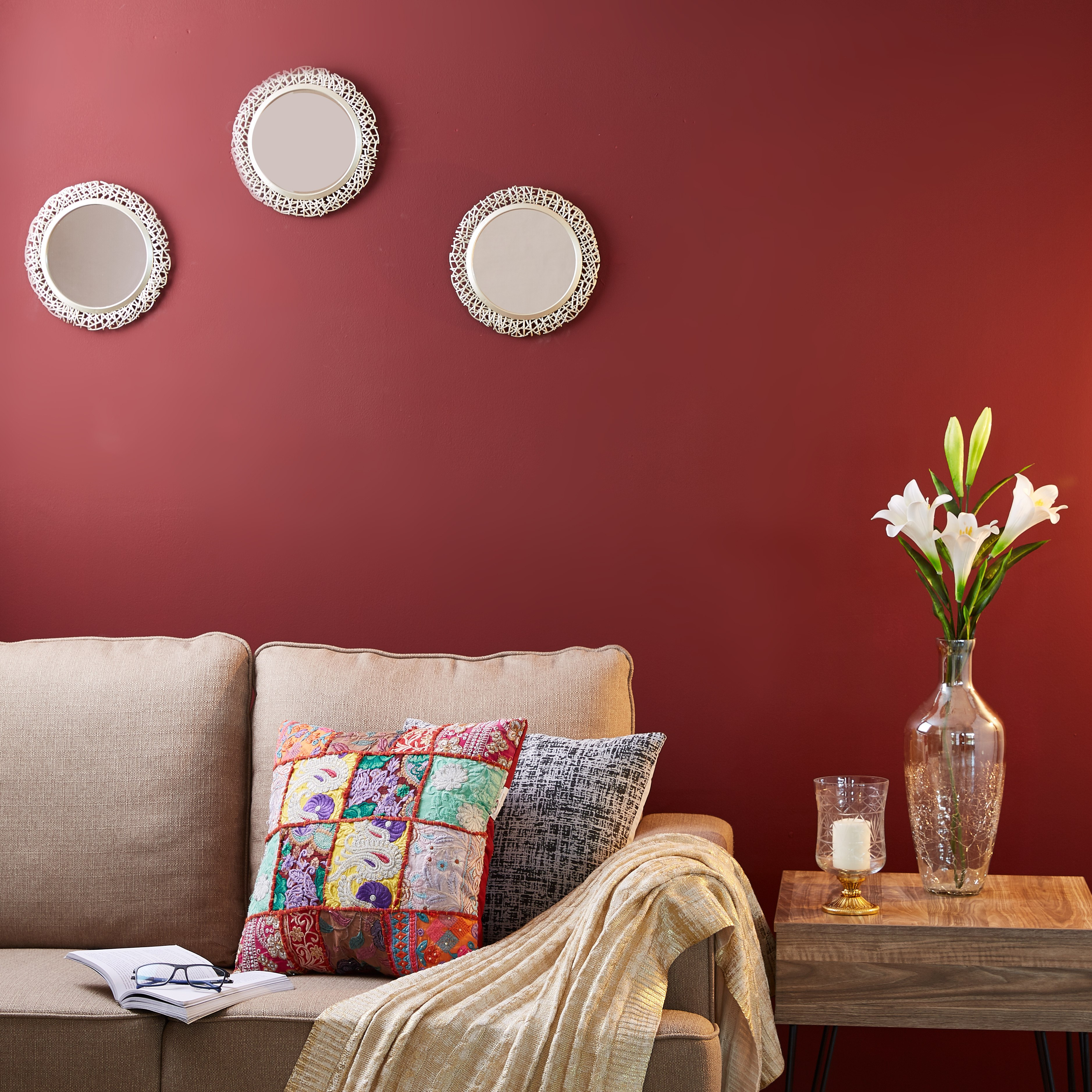 حامل شموع زجاجي من أوسلو-hbxlivingroom-decorandaccessories-candleholders-image-4
