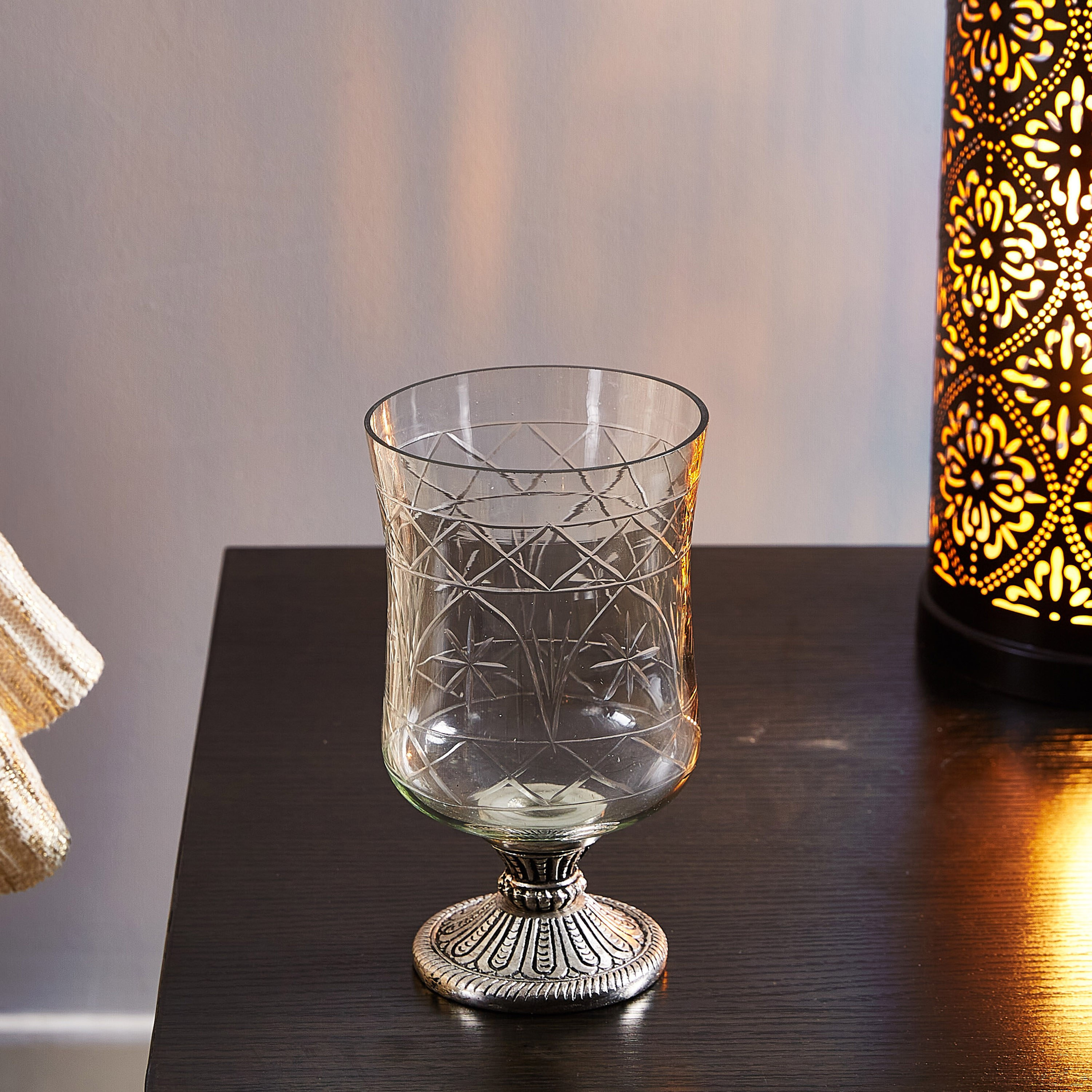 Oslo Geometric Patterned Candle Holder-hbxlivingroom-decorandaccessories-candleholders-image-4