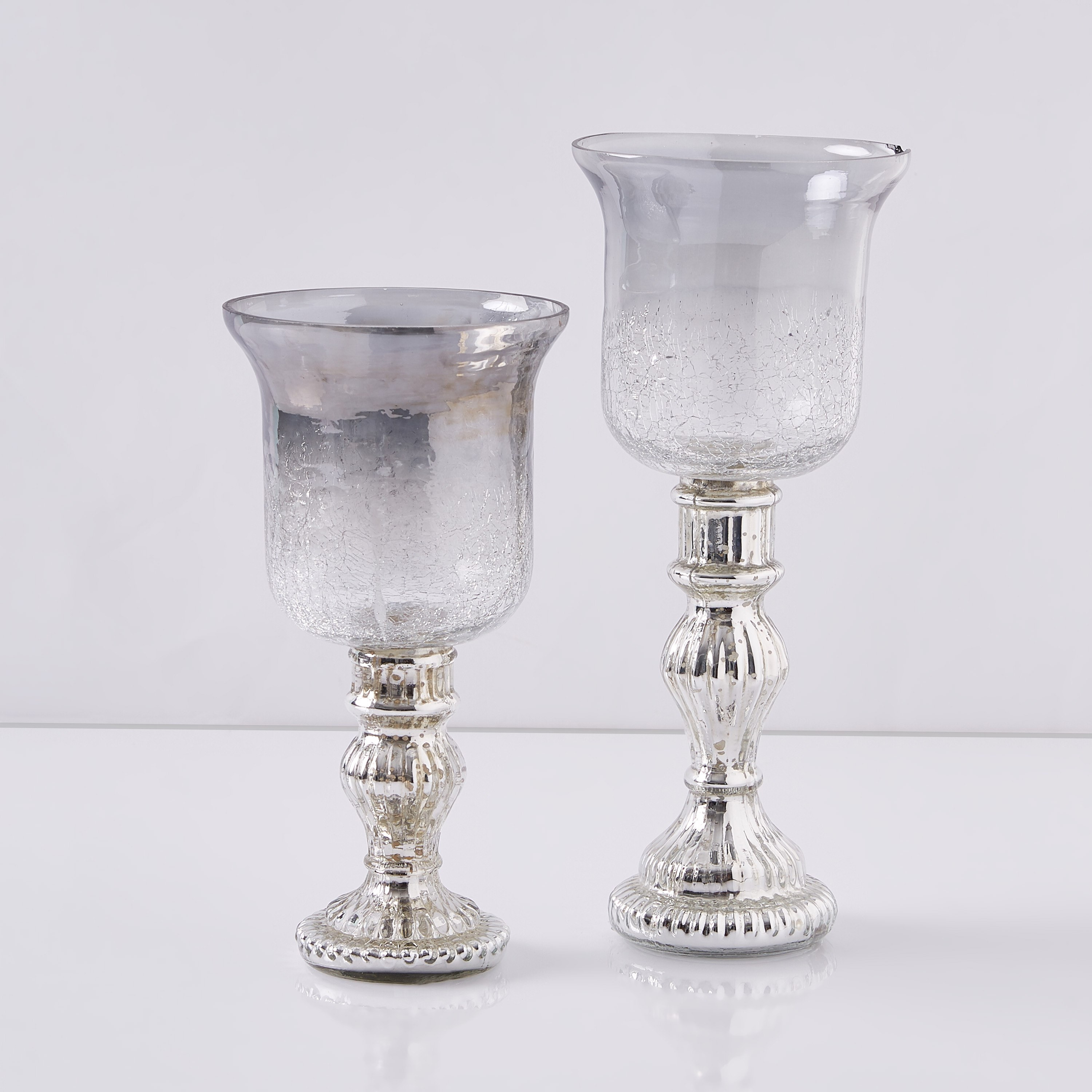 حامل شموع زجاجي من جلينت - طقم من قطعتين-hbxlivingroom-decorandaccessories-candleholders-image-5