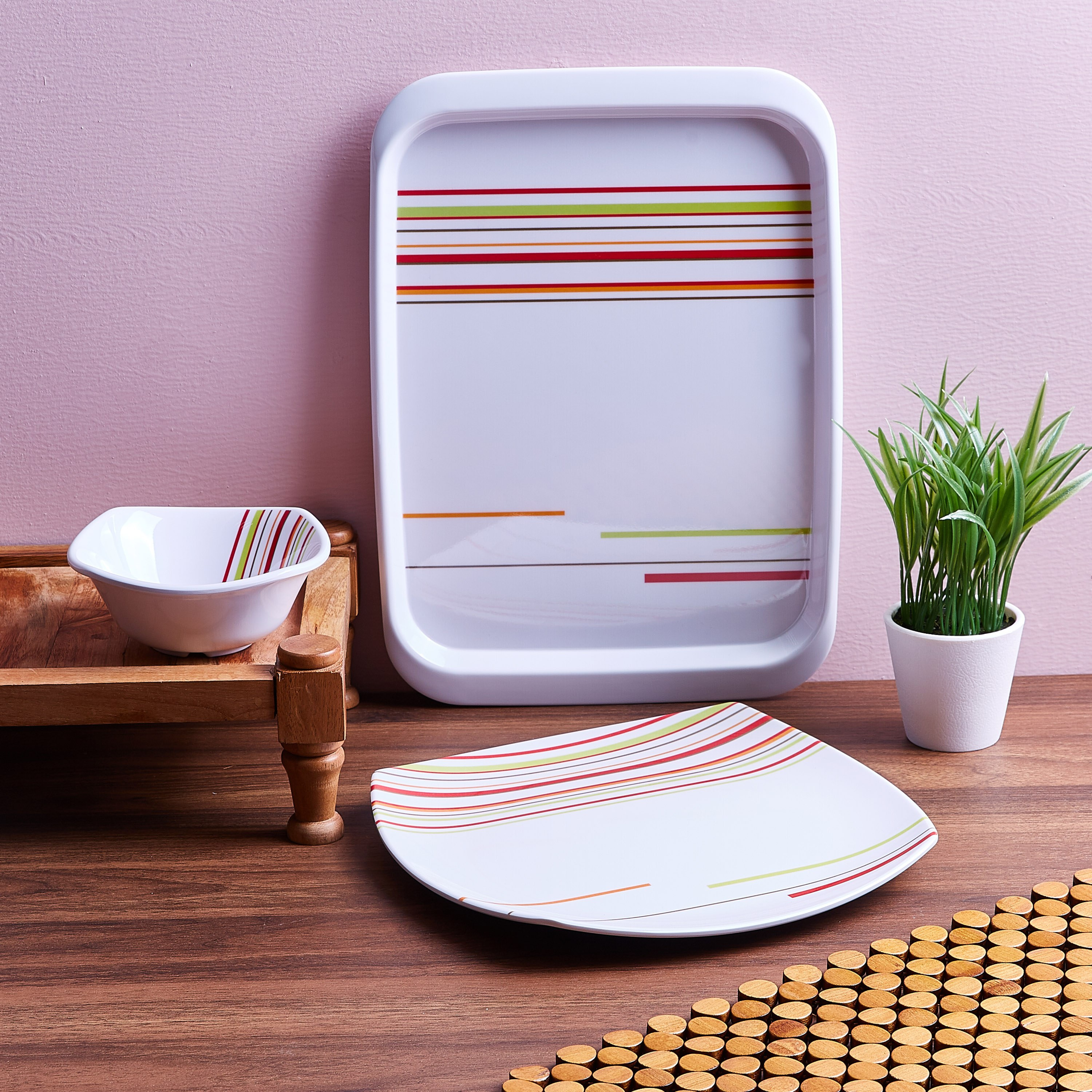 Candy Dinner Plate - 27 cm-hbxdecorandfurnishings-tabletop-crockery-image-3