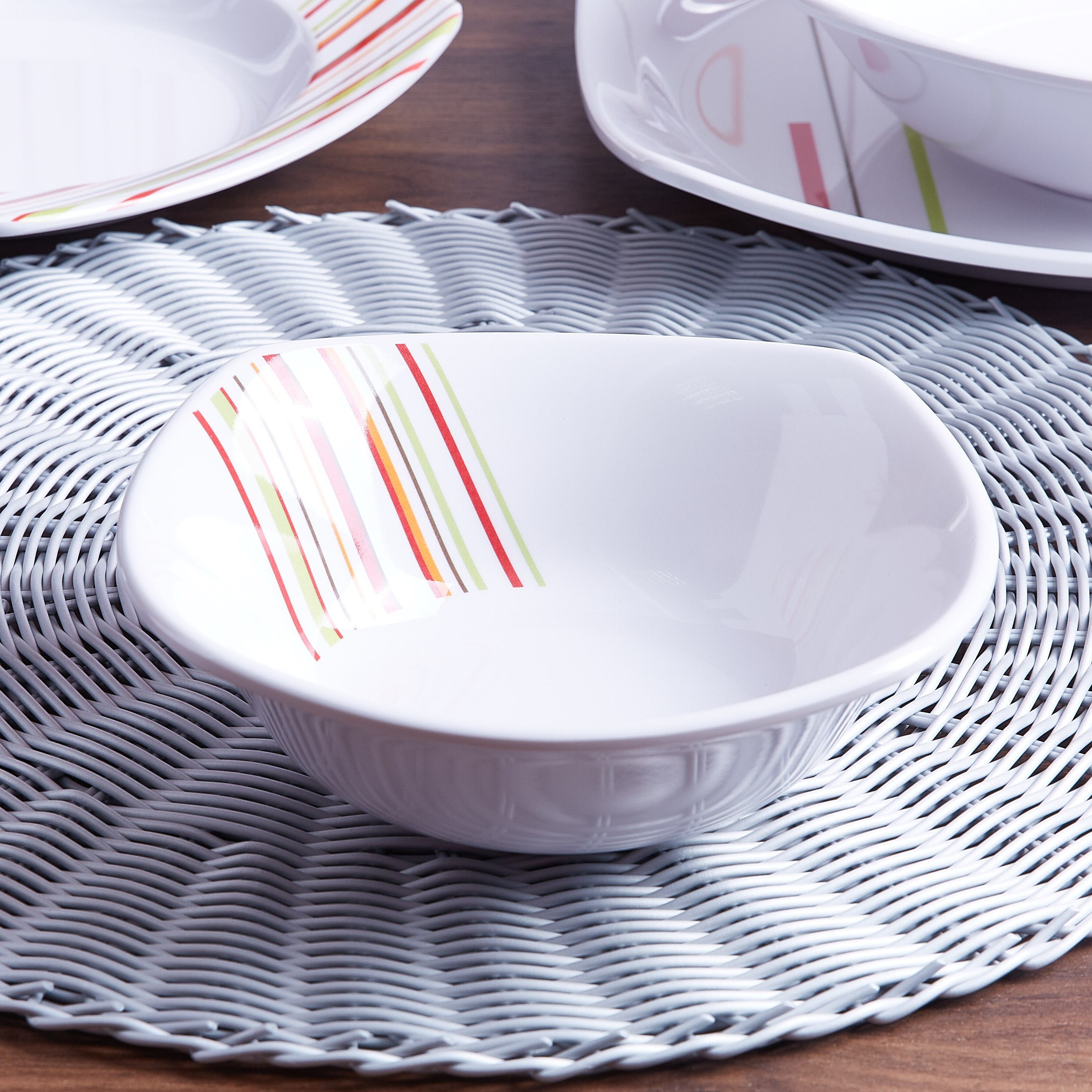 وعاء بطبعات من كاندي - 18 سم-hbxdecorandfurnishings-tabletop-serveware-image-1
