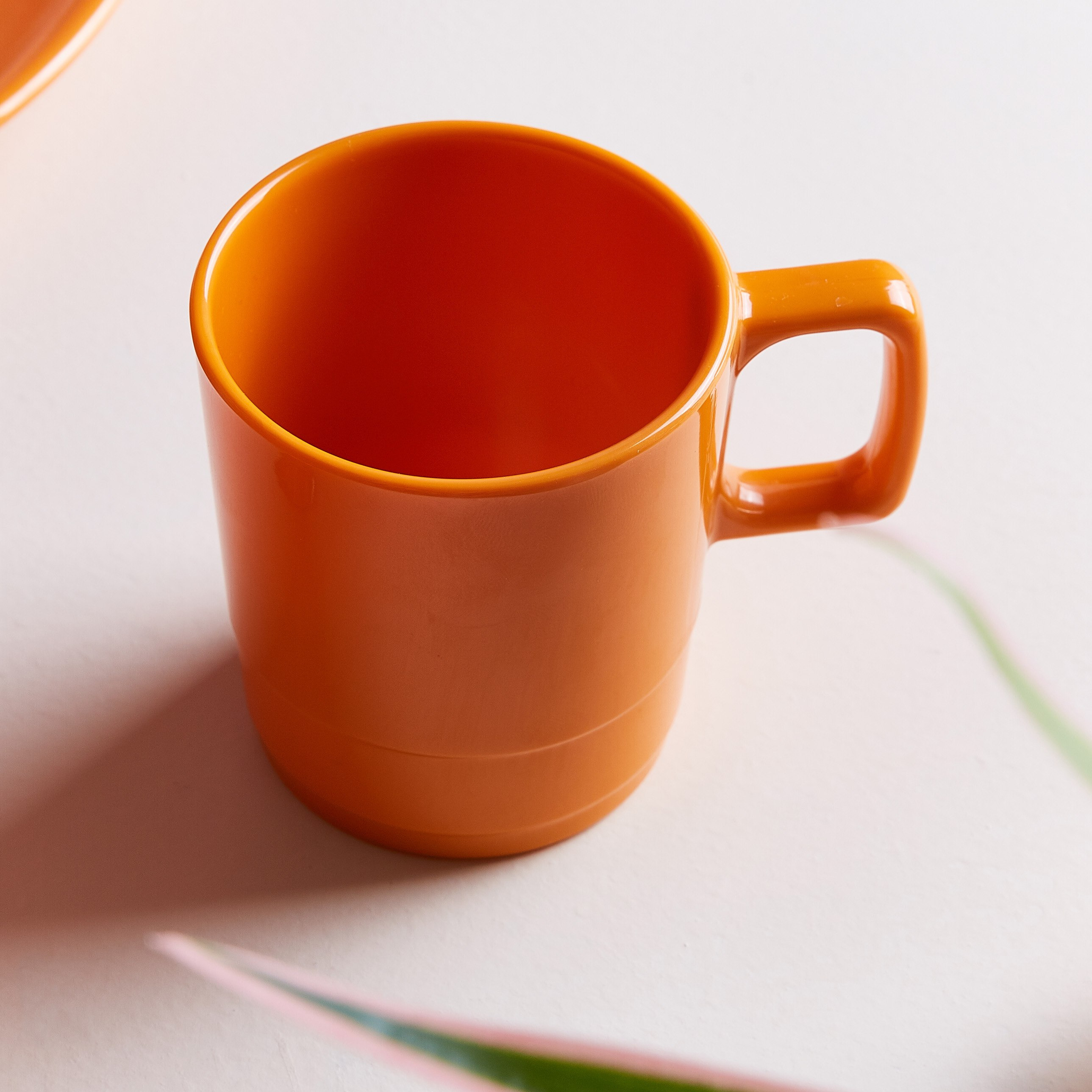 Bright Orange Mug - 200 ml-hbxdecorandfurnishings-tabletop-crockery-image-1
