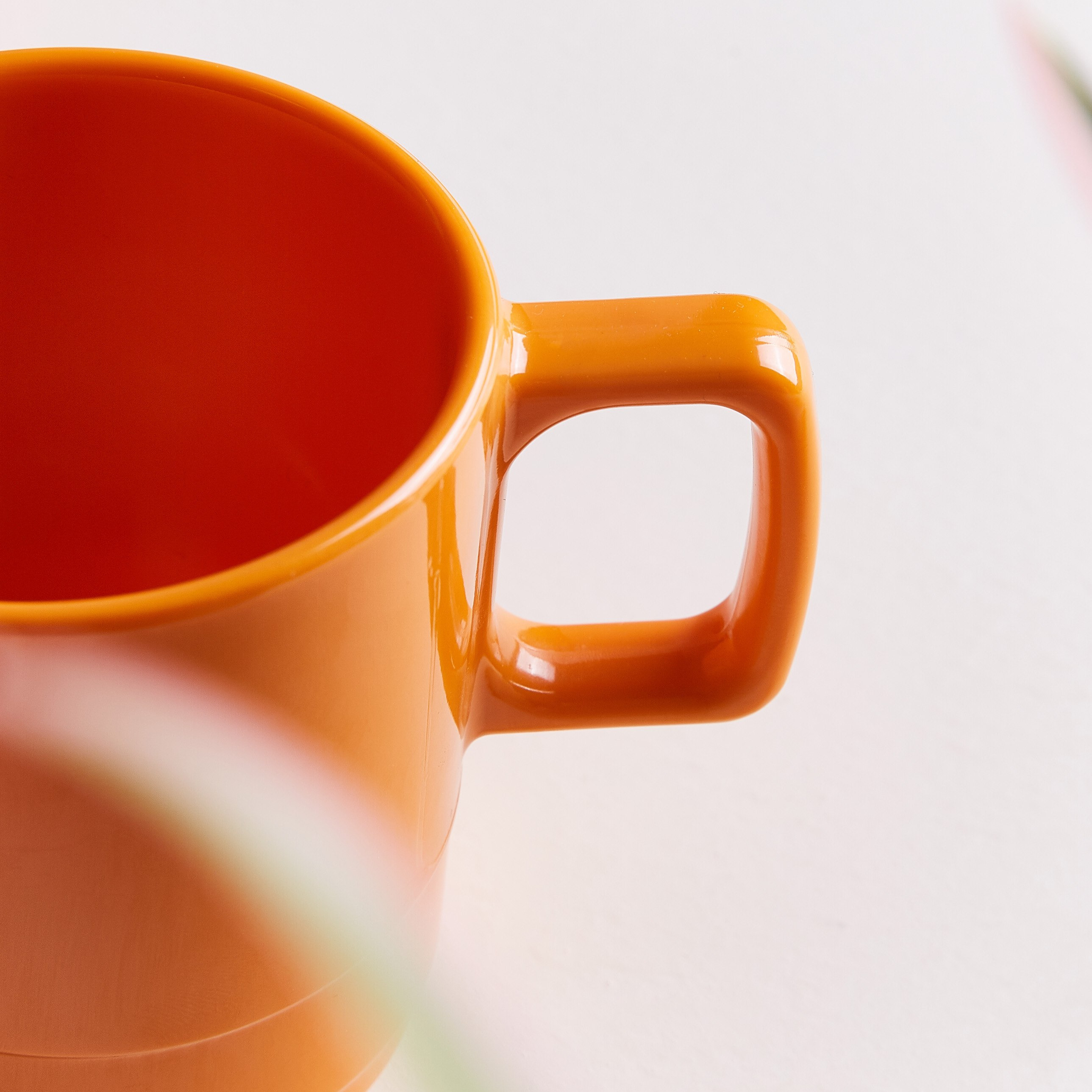 Bright Orange Mug - 200 ml-hbxdecorandfurnishings-tabletop-crockery-image-2