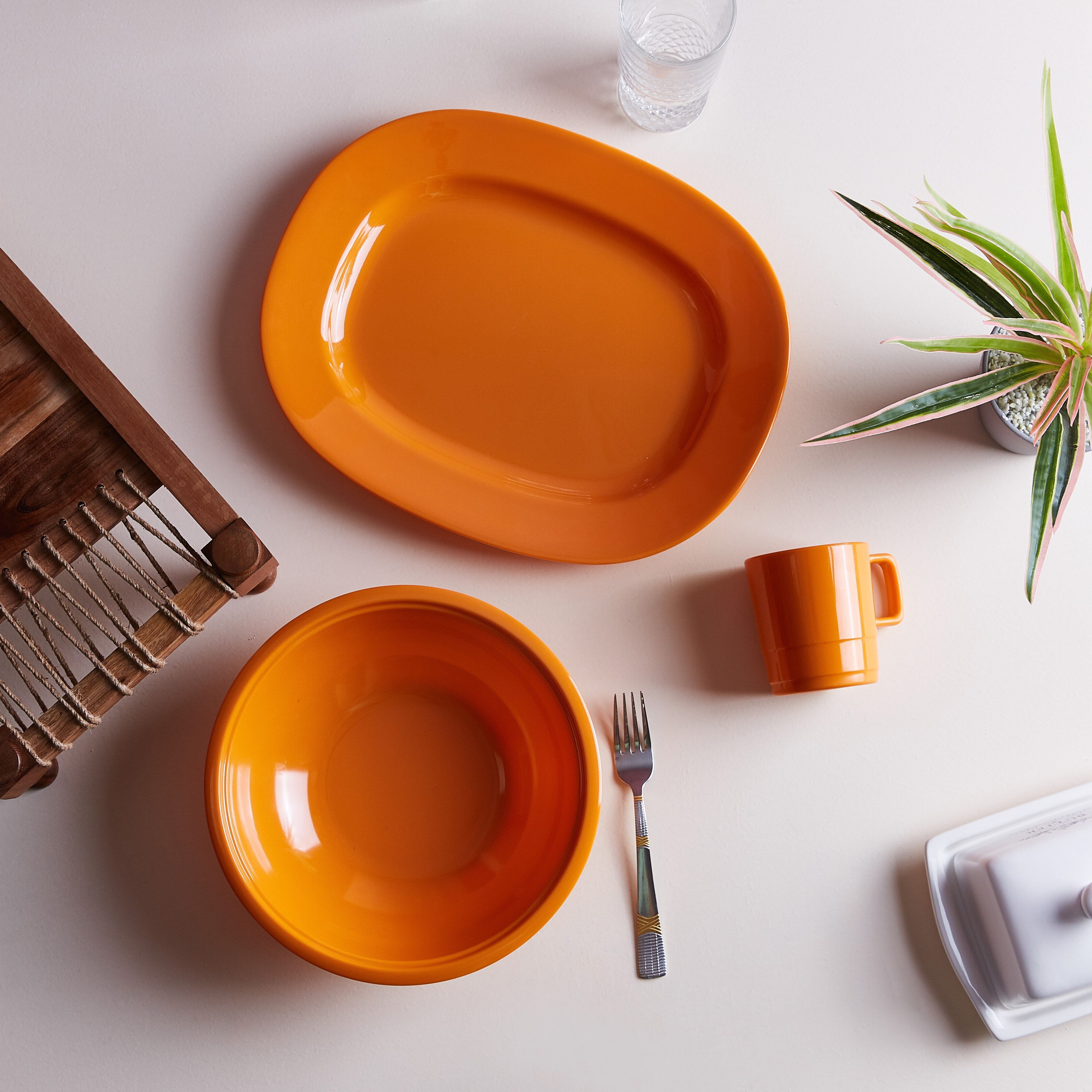 Bright Orange Mug - 200 ml-hbxdecorandfurnishings-tabletop-crockery-image-3