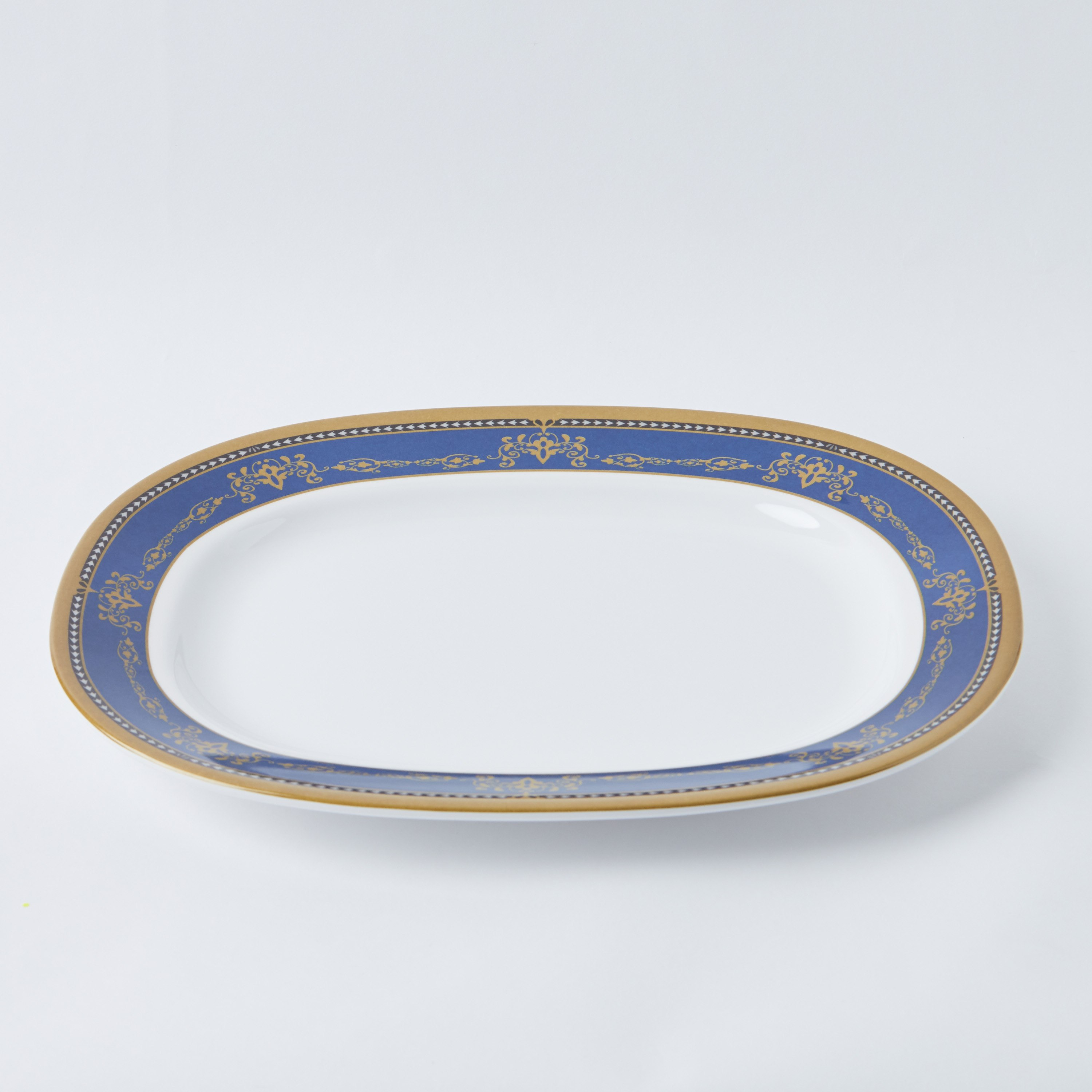 Grand Rectangular Plate - 35x28 cm-hbxdecorandfurnishings-tabletop-crockery-image-3