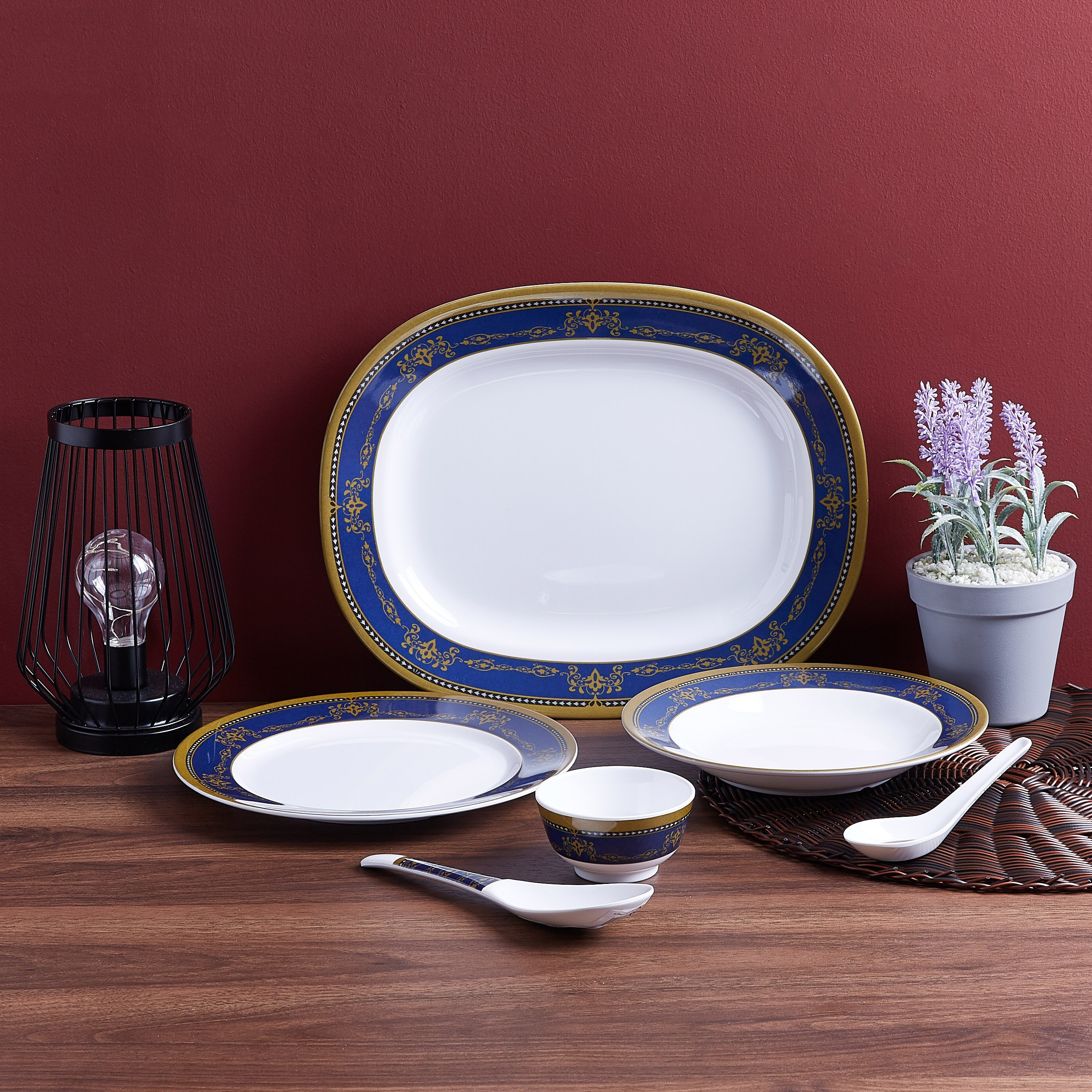 صحن مستدير من جراند - 26 سم-hbxdecorandfurnishings-tabletop-crockery-image-4