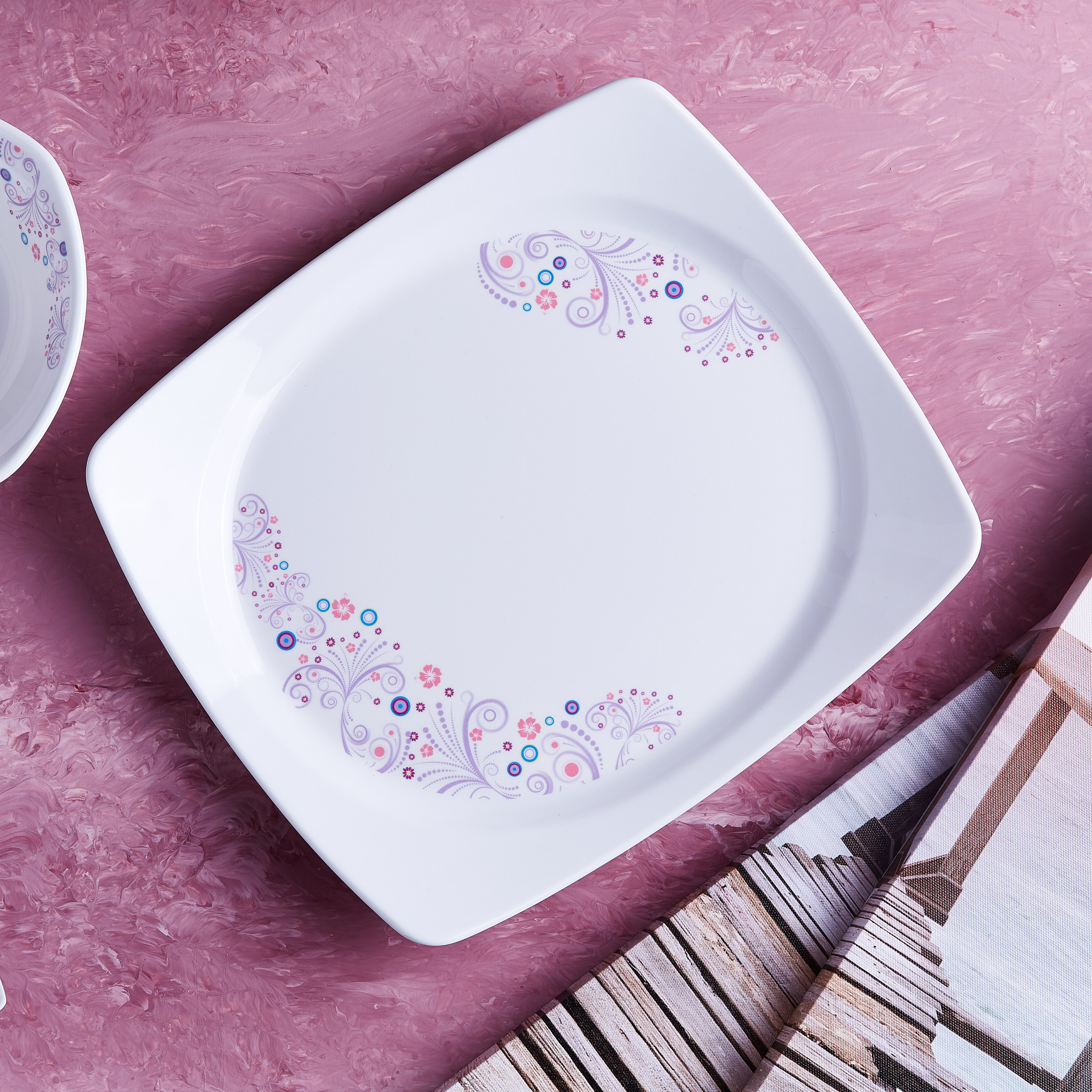 Mimosa Rectangular Serving Platter - 30 cm-hbxdecorandfurnishings-tabletop-crockery-image-2