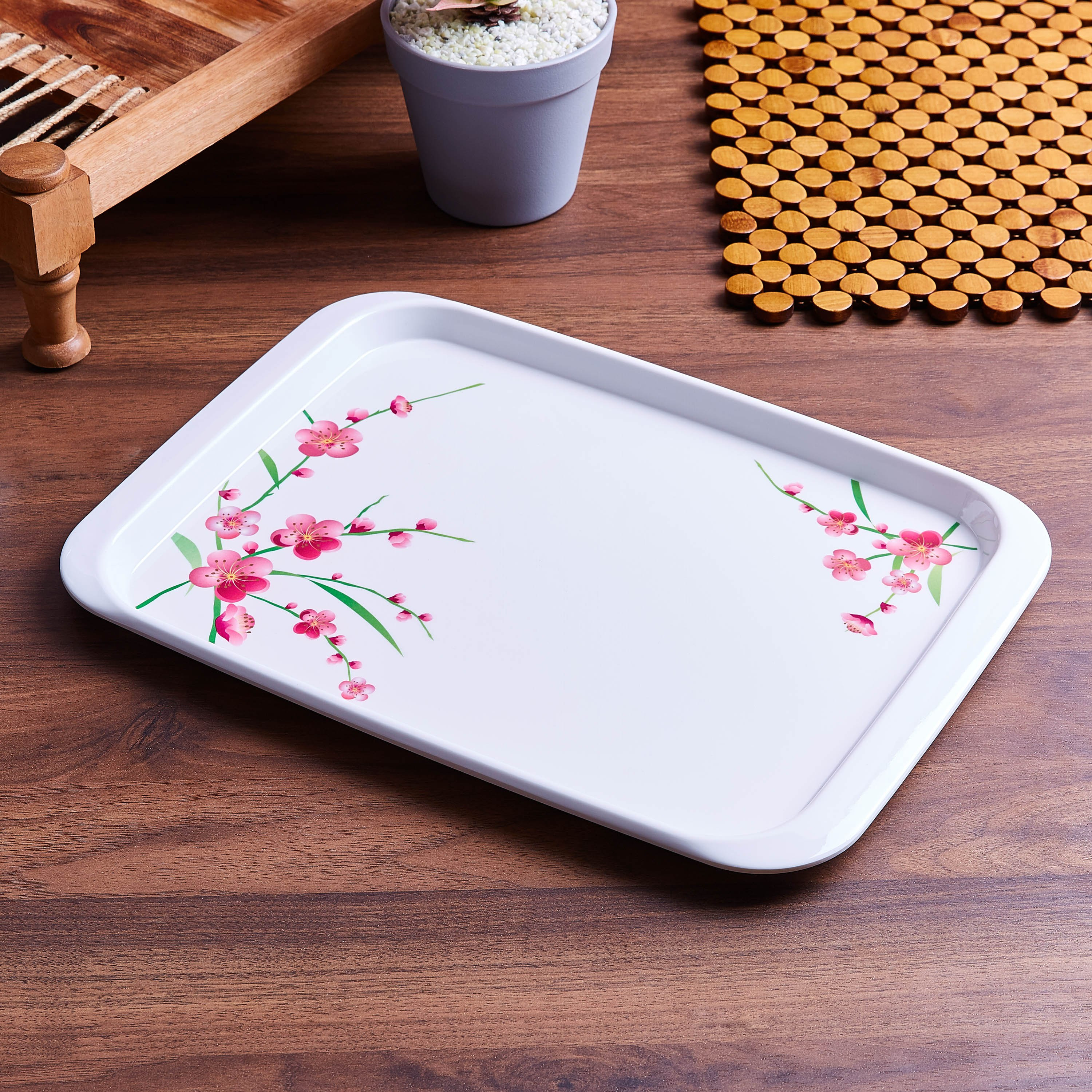 Spring Blossom Rectangular Tray-hbxhomeware-hbxkitchen-image-1