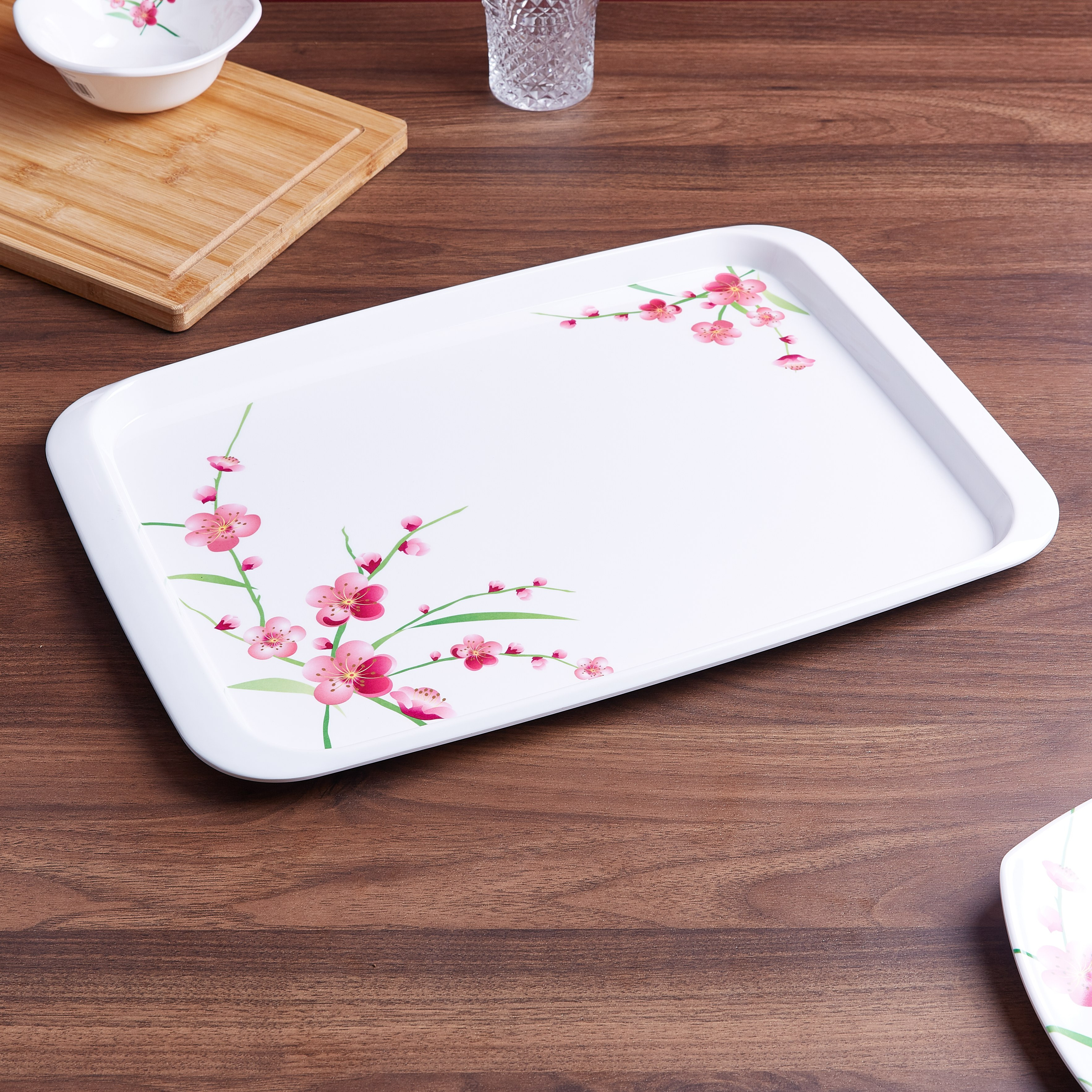 صينية مستطيلة بطبعات زهرة الربيع-hbxhomeware-hbxkitchen-image-2