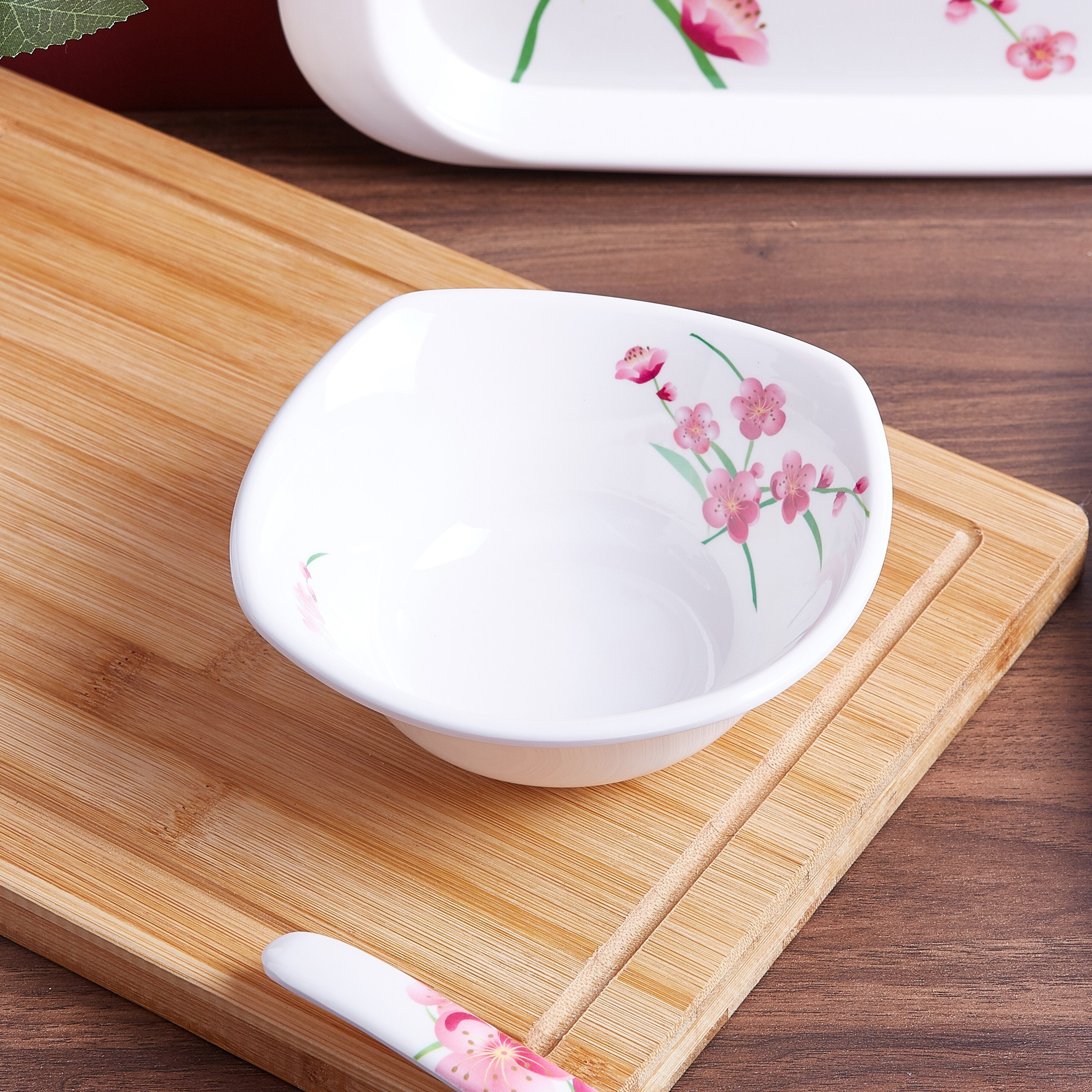 وعاء بطبعات سبرينج بلوسوم- 15 سم-hbxdecorandfurnishings-tabletop-serveware-image-1