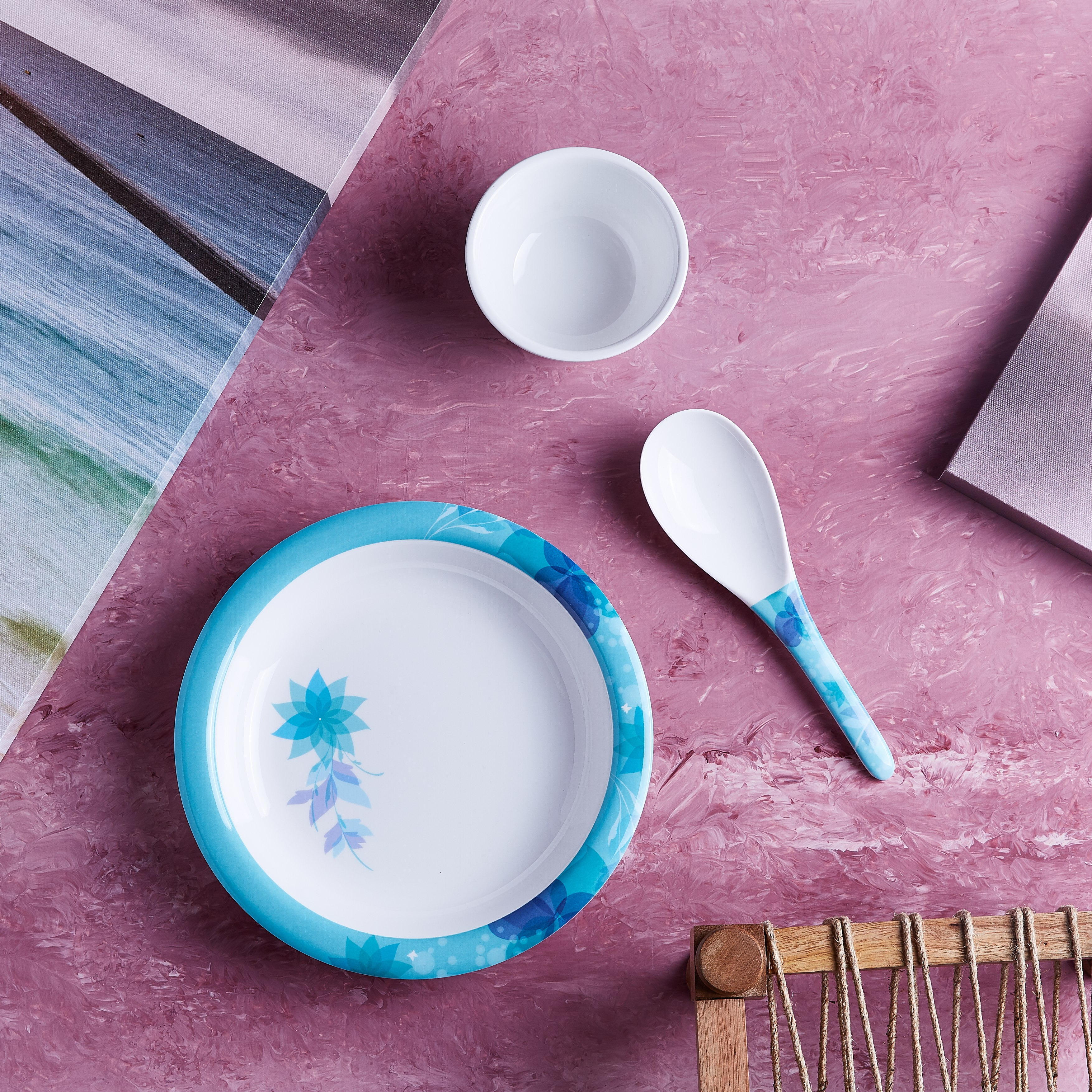 وعاء أرز بطبعات - 11 سم-hbxdecorandfurnishings-tabletop-serveware-image-3