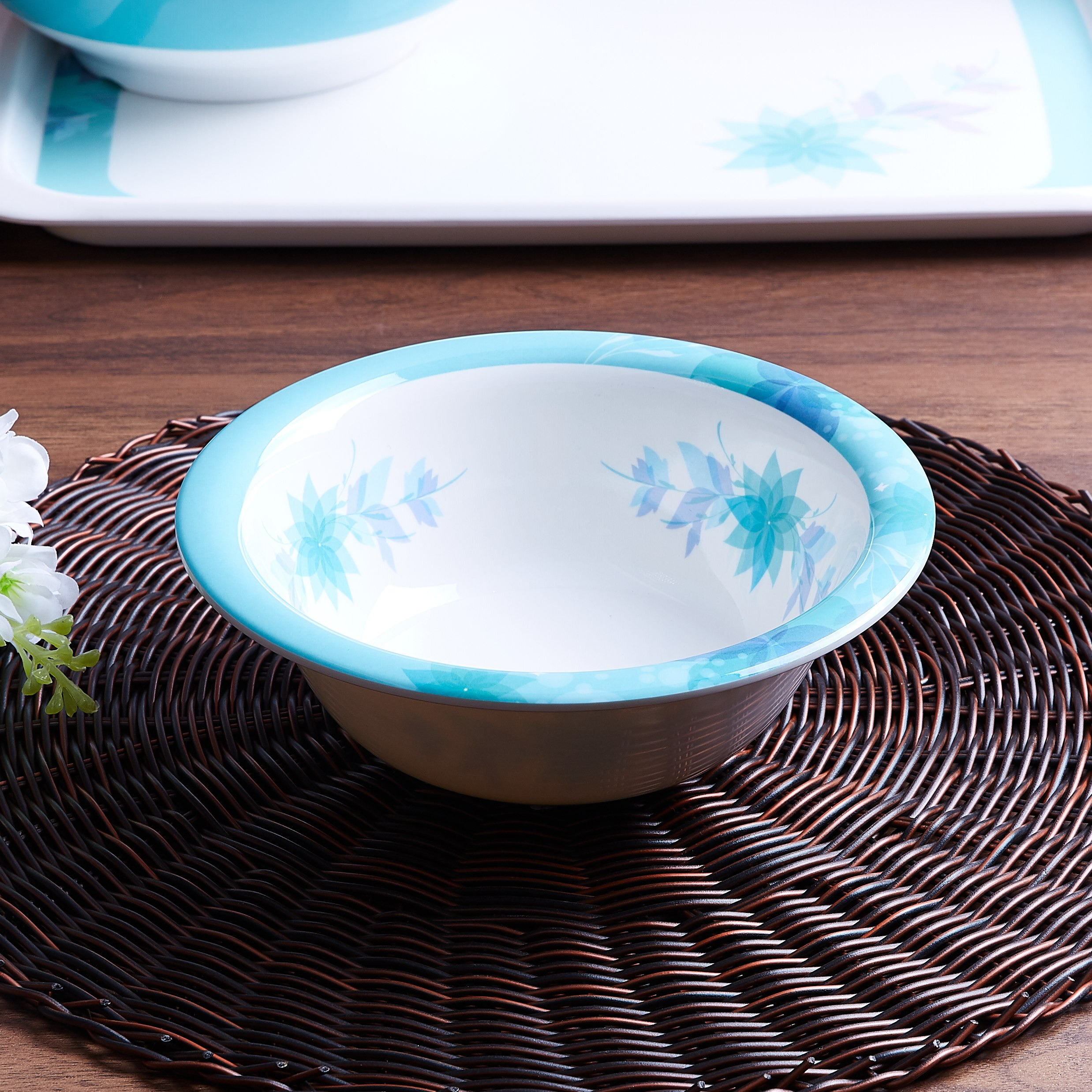Spring Printed Salad Bowl- 21 cm-hbxdecorandfurnishings-tabletop-serveware-image-1