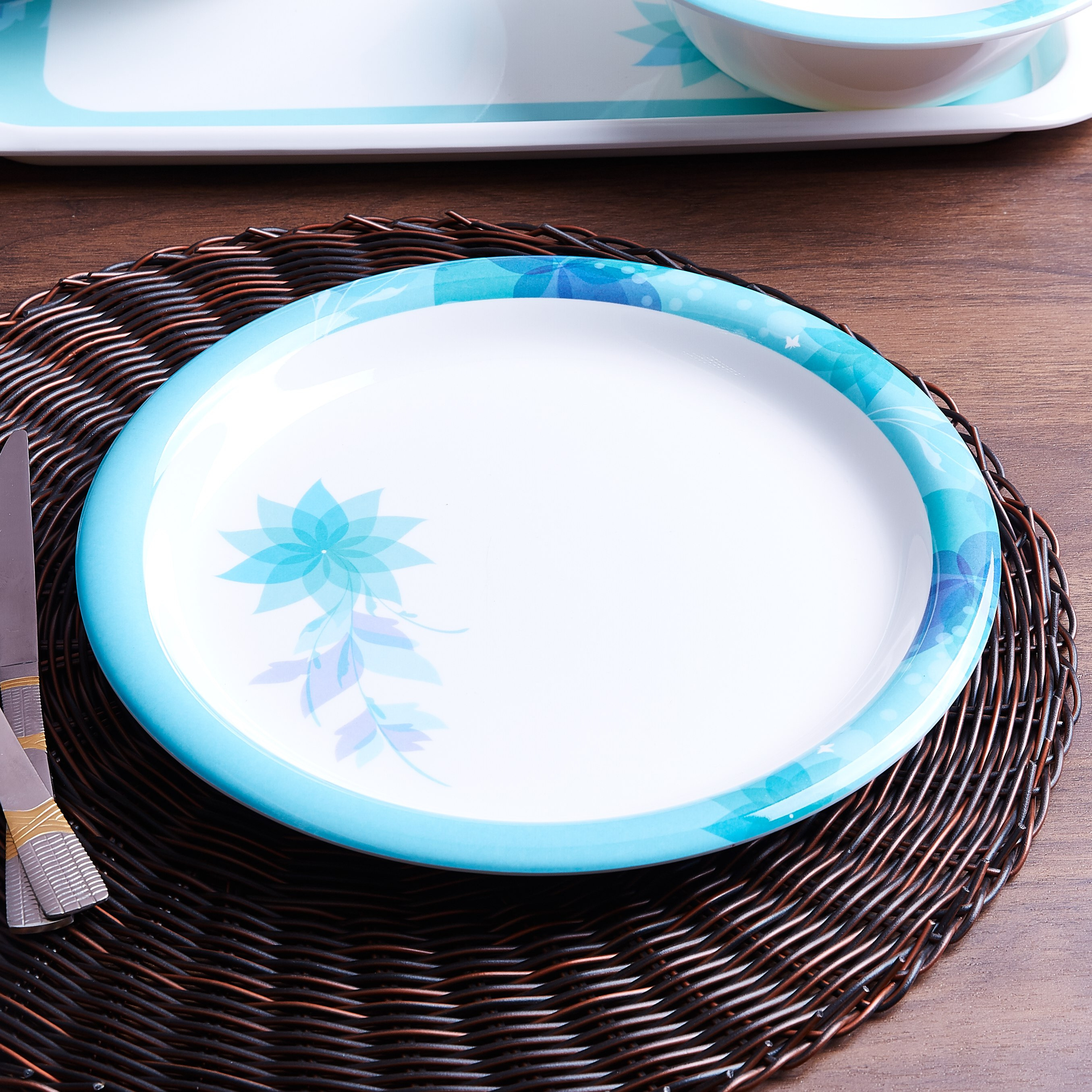 Spring Dinner Plate - 27 cm-hbxdecorandfurnishings-tabletop-crockery-image-1