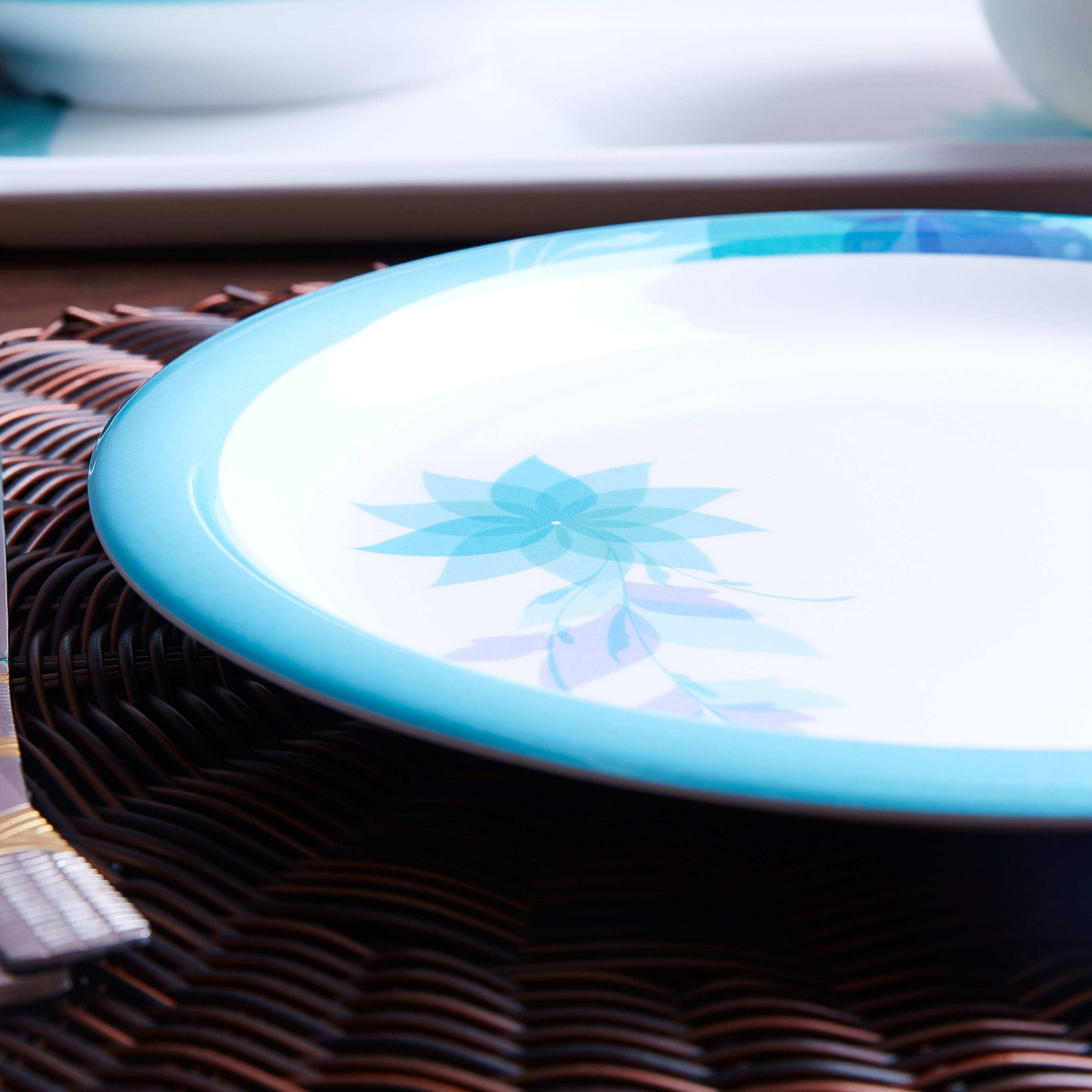 Spring Dinner Plate - 27 cm-hbxdecorandfurnishings-tabletop-crockery-image-2