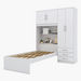 Compact Single Bed with Wall Cabinet - 90x190 cm-Single-thumbnailMobile-9