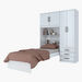 Compact Single Bed with Wall Cabinet - 90x190 cm-Single-thumbnailMobile-1