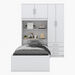 Compact Single Bed with Wall Cabinet - 90x190 cm-Single-thumbnailMobile-4