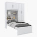 Compact Single Bed with Wall Cabinet - 90x190 cm-Single-thumbnail-5