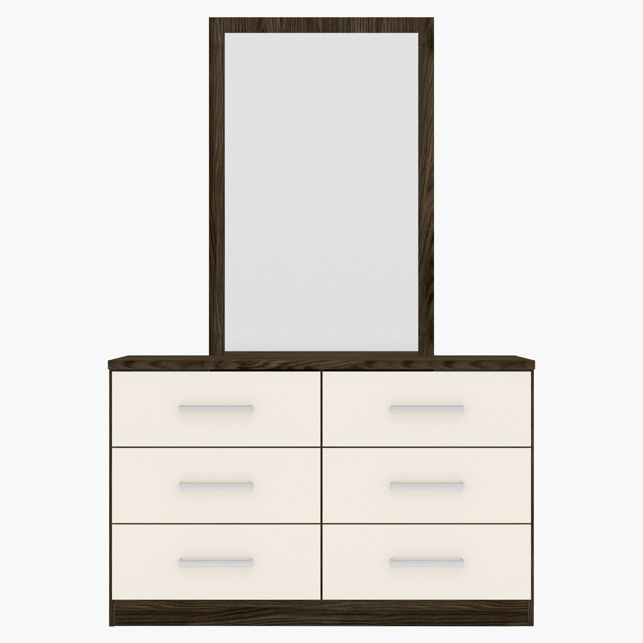 طاولة تزيين 6 أبواب بمرآة - ريو من موڤو -hbxfurniture-bedroom-dressersandmirrors-image-2