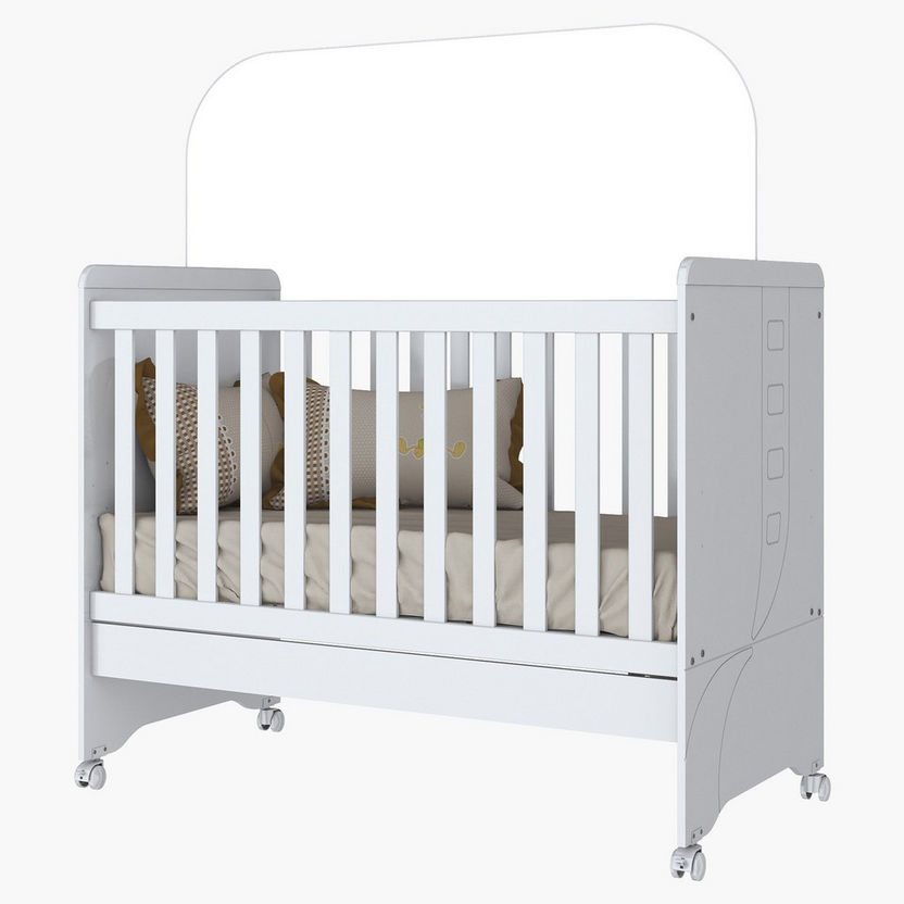 Cody 3-in-1 Convertible Baby Crib - 70x130 cm-Toddler-image-1