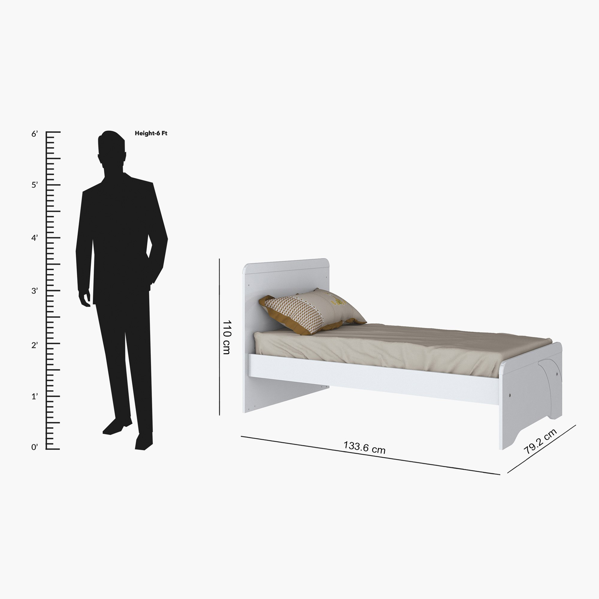 Cody 3-in-1 Convertible Baby Crib - 70x130 cm-hbxfurniture-bedsandbedsets-beds-toddler-image-8