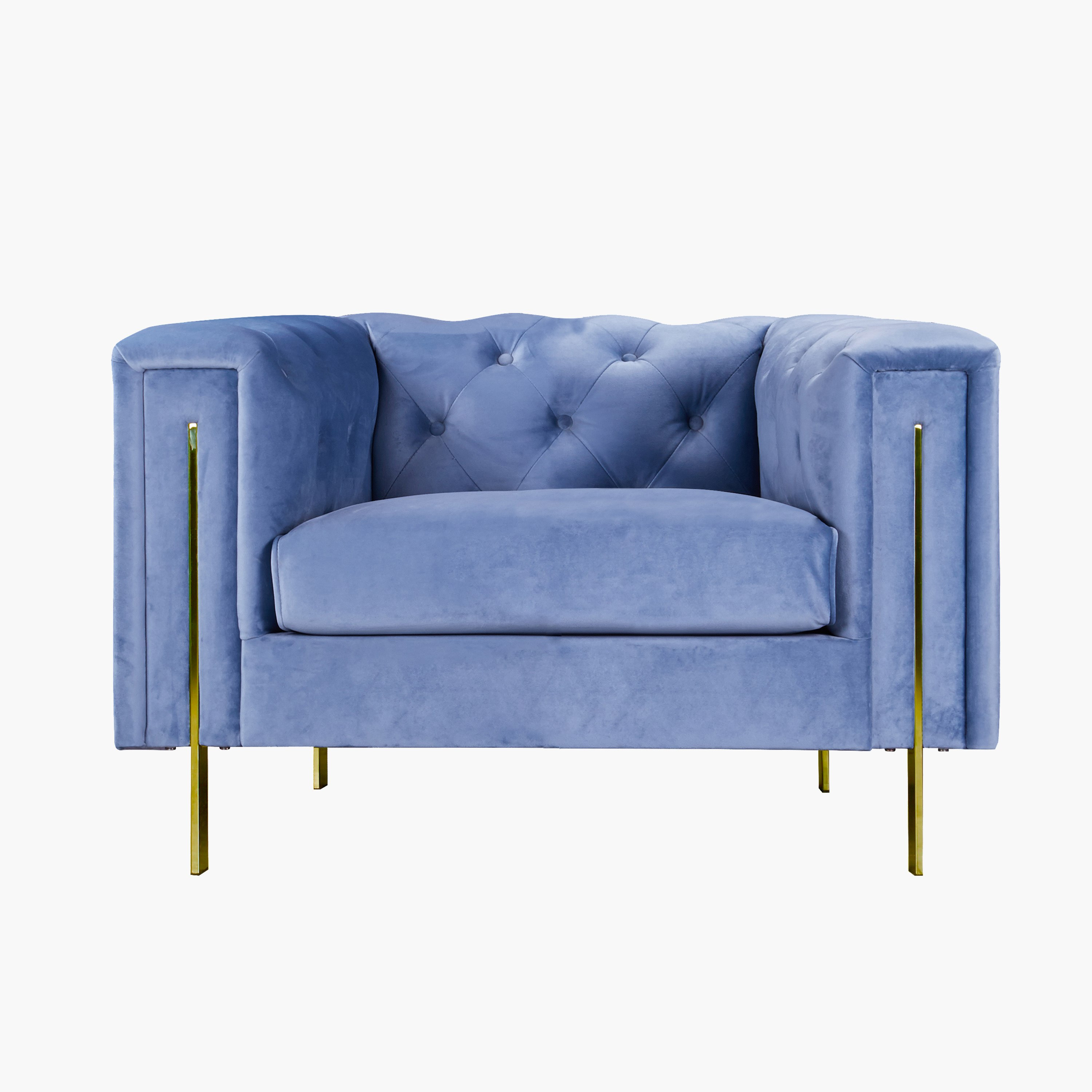 Bluzo Tufted 1-Seater Sofa-hbxlivingroom-sofasandarmchairs-sofas-image-1